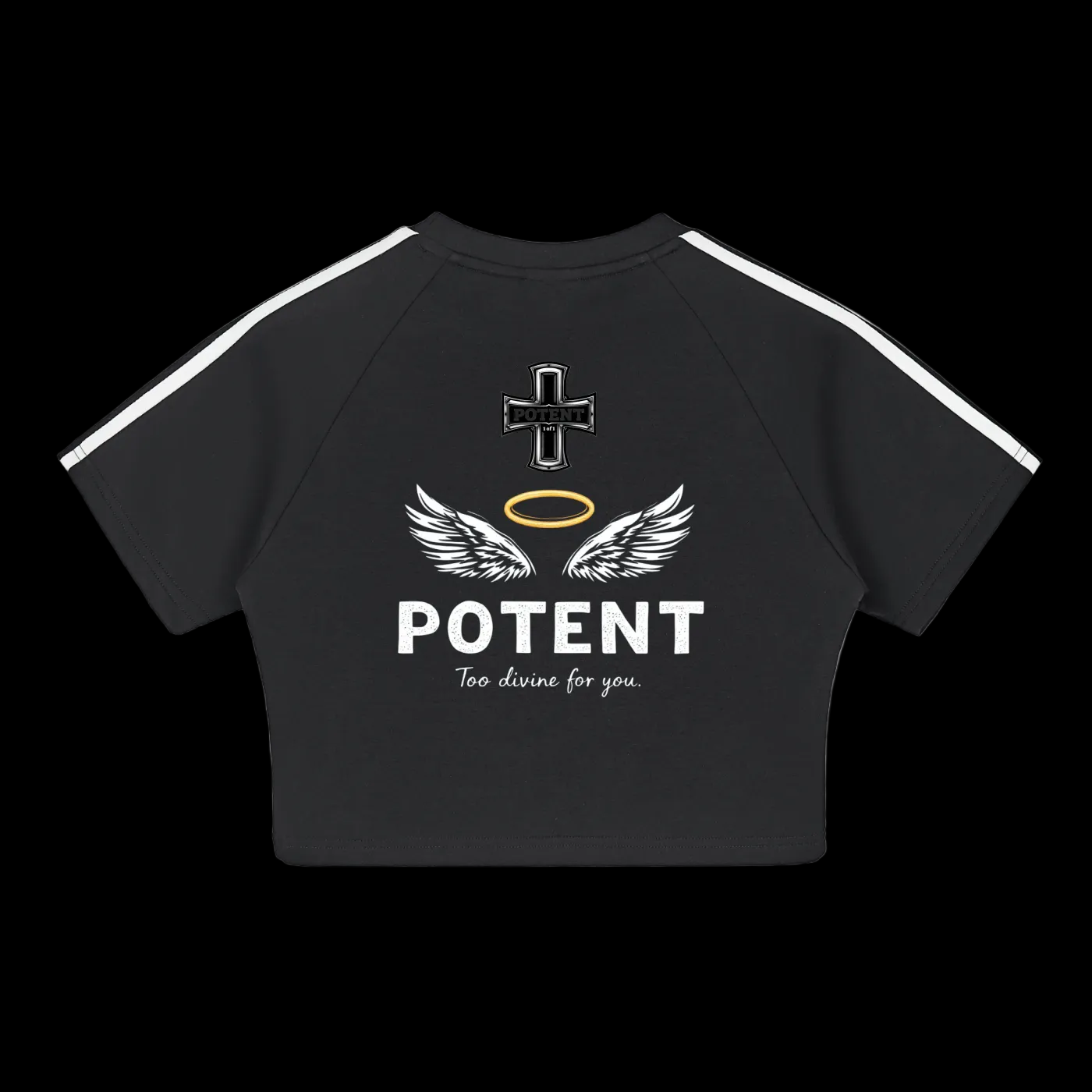 Taped Cooling Performance Crop Top