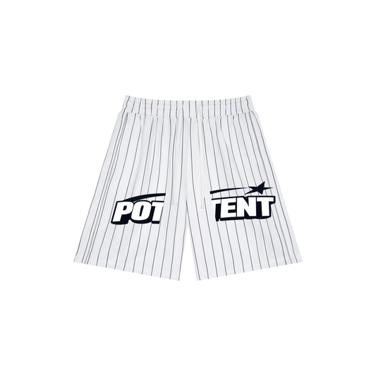 Unisex Striped Loose Fit Shorts