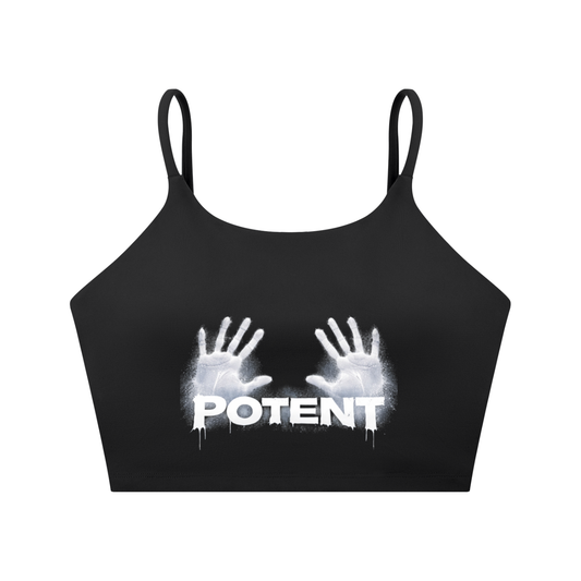 Spaghetti Strap Yoga Sports Bra