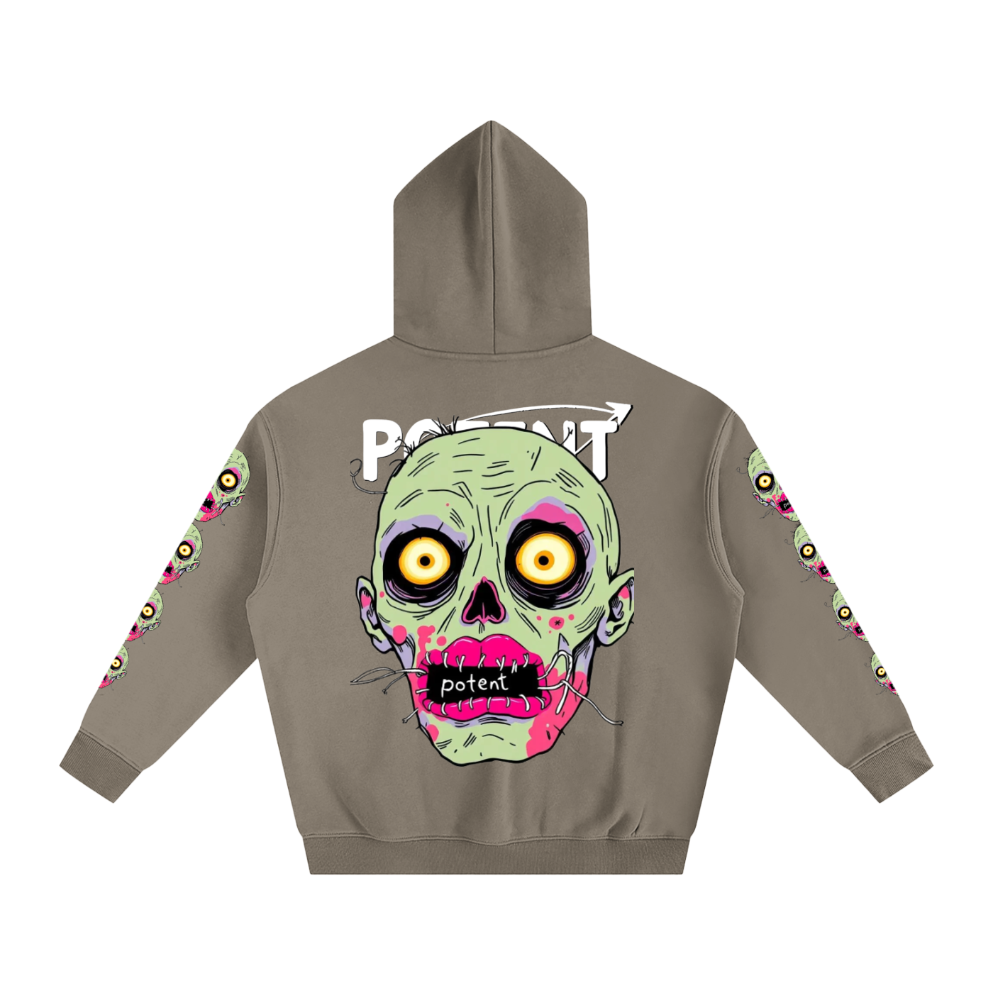 Oversize Fleeced Hoodie 350 GSM