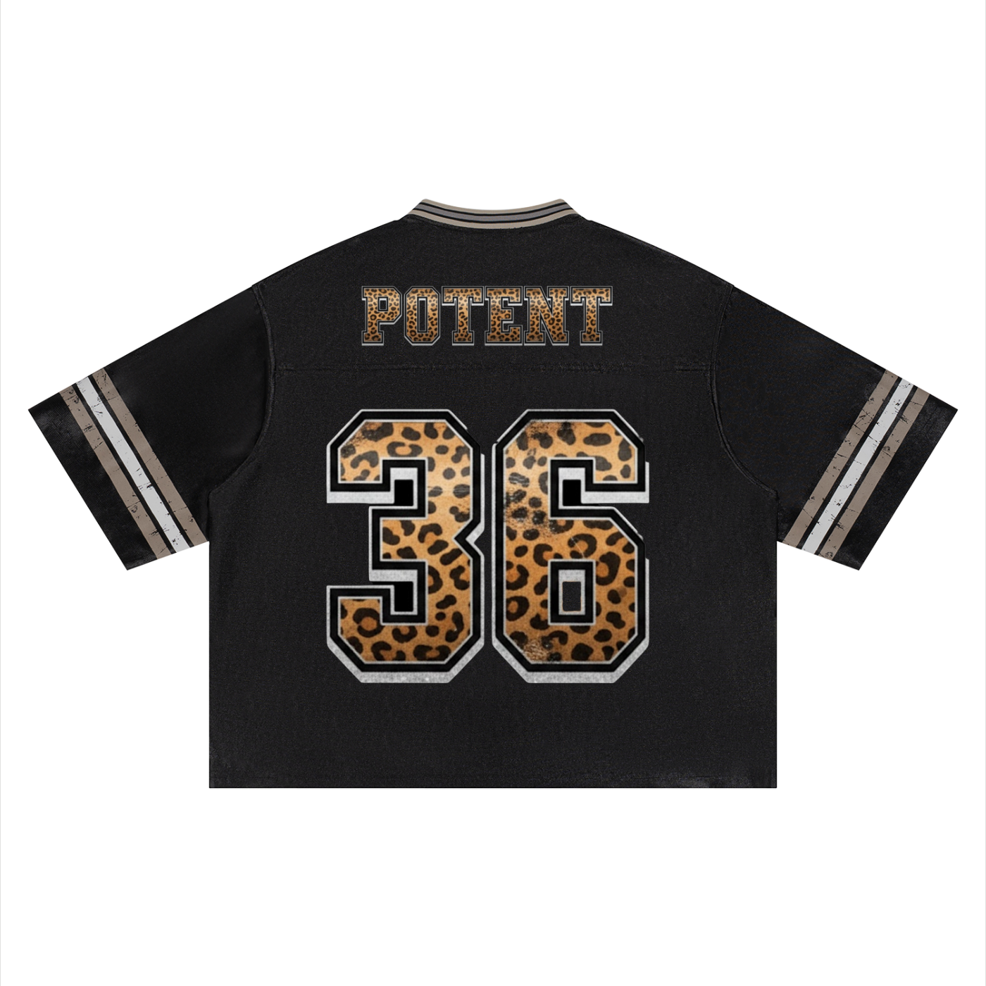 Unisex Boxy Striped Soccer Jersey