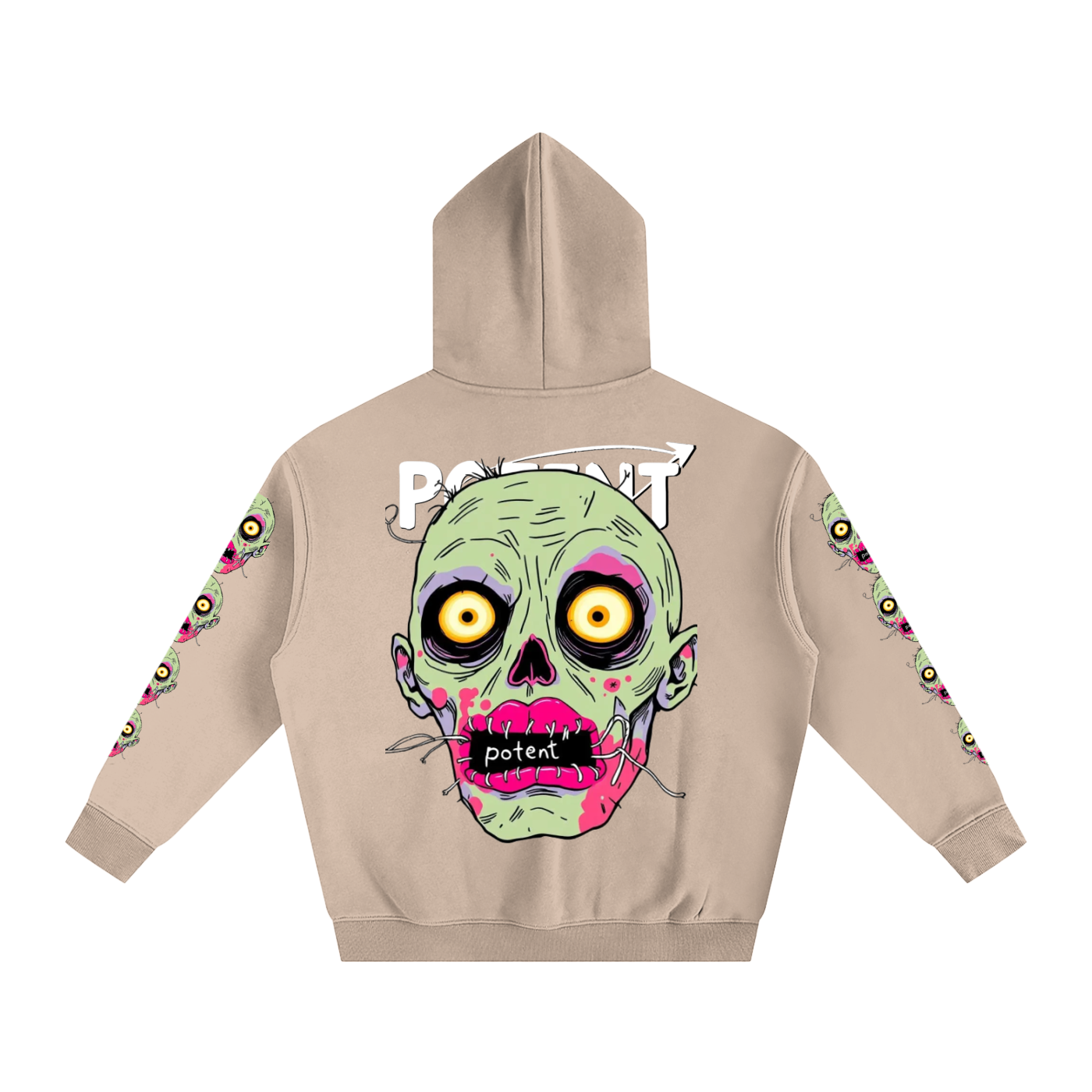 Oversize Fleeced Hoodie 350 GSM