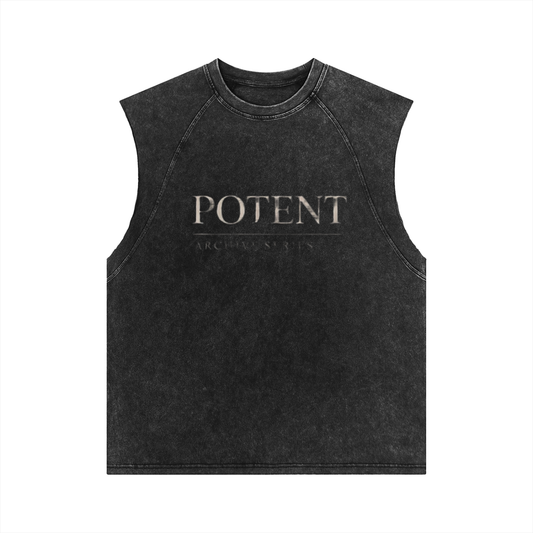 Snow Washed Tank Top