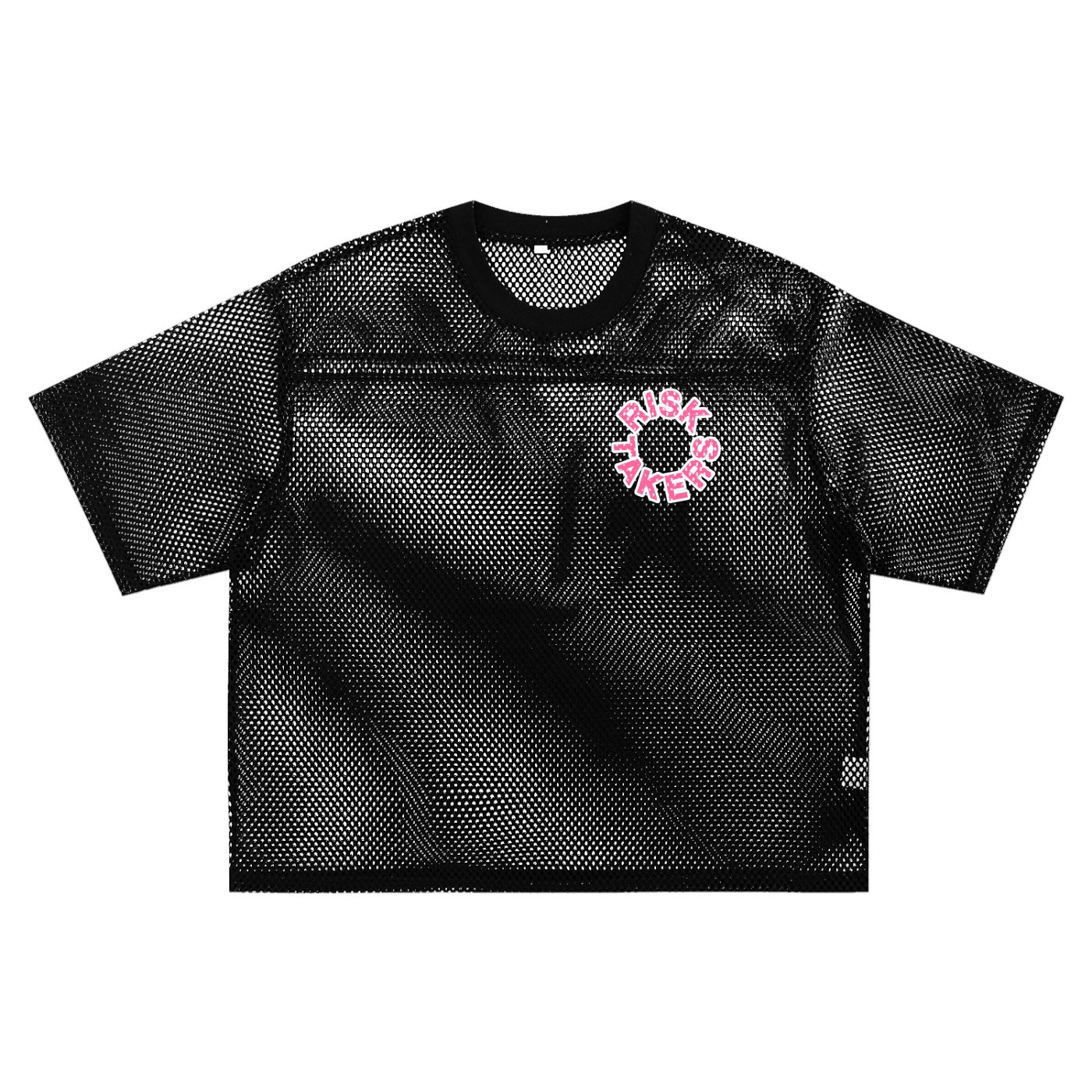 See-through Boxy Net T-Shirt