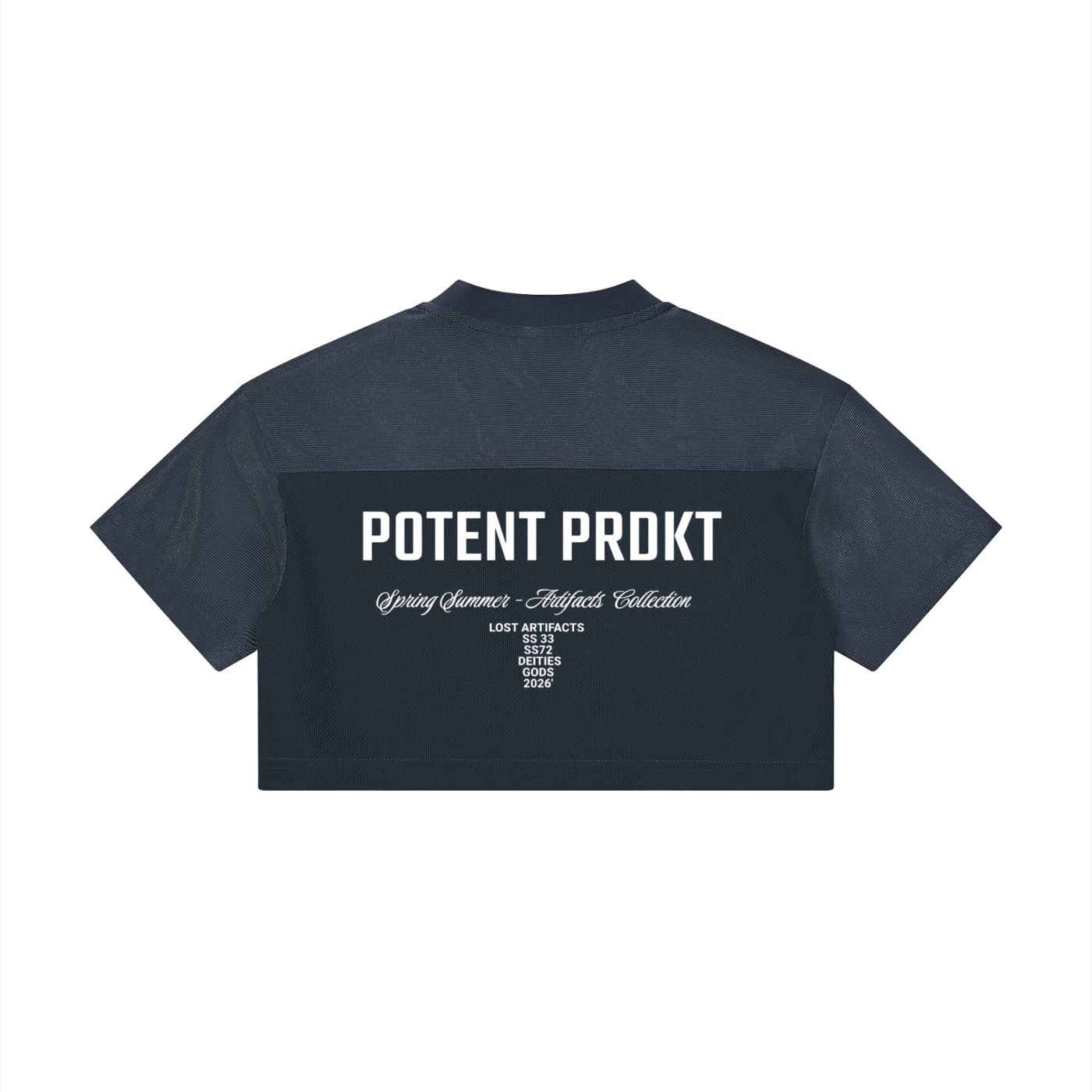 Women’s Cropped Paneled V-Neck Jersey