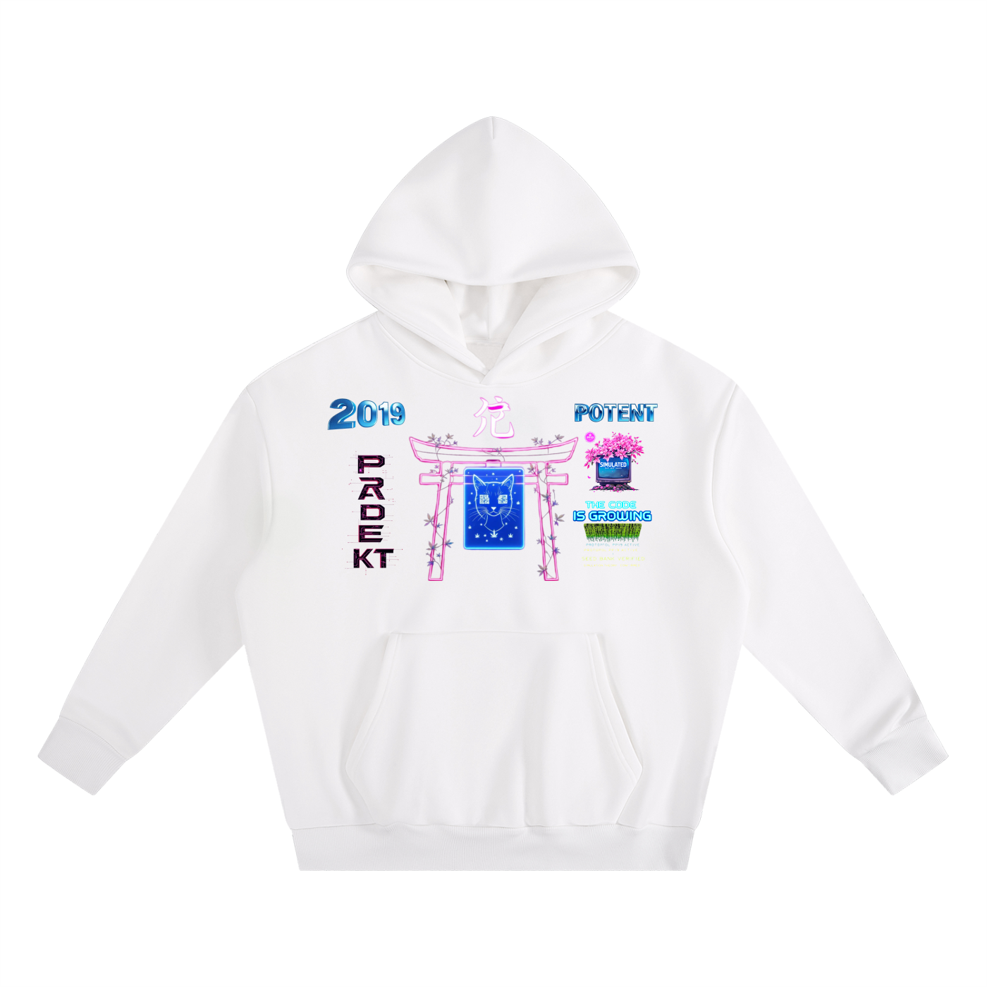 Essential Heavyweight Boxy Fleece Hoodie 500 GSM