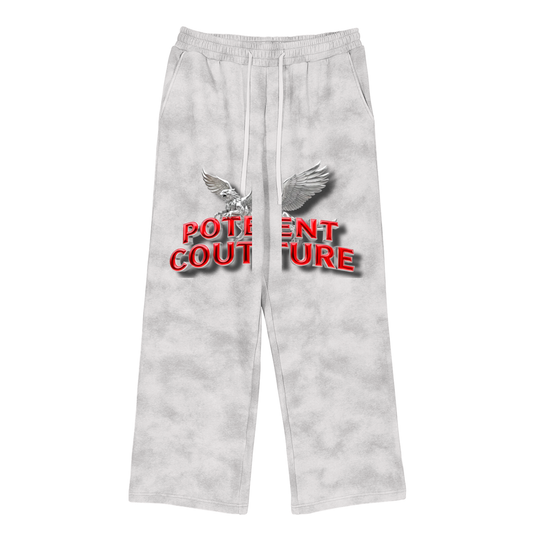 Dirty Washed Fleece Sweatpants