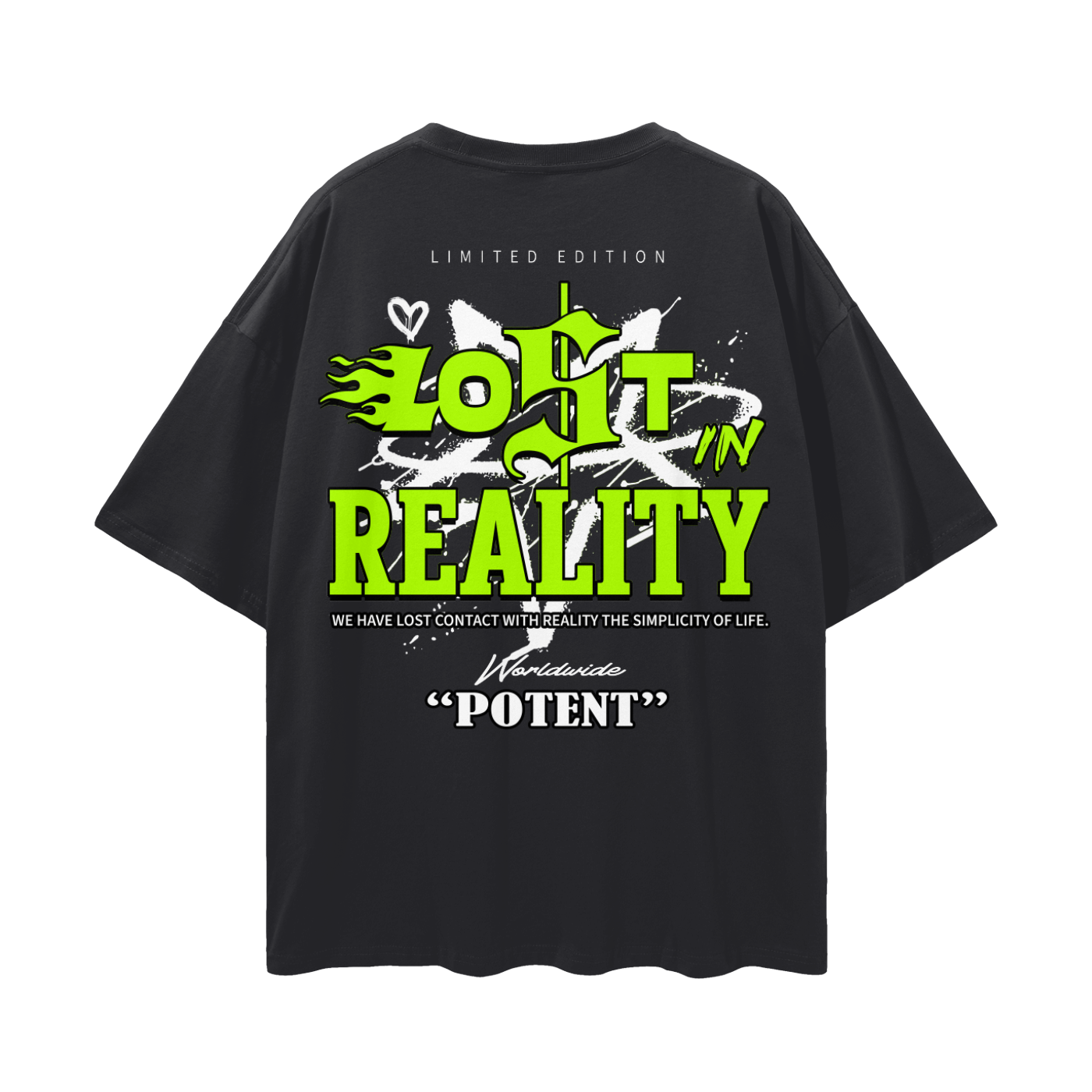 Streetwear Loose Drop Shoulder T-Shirt