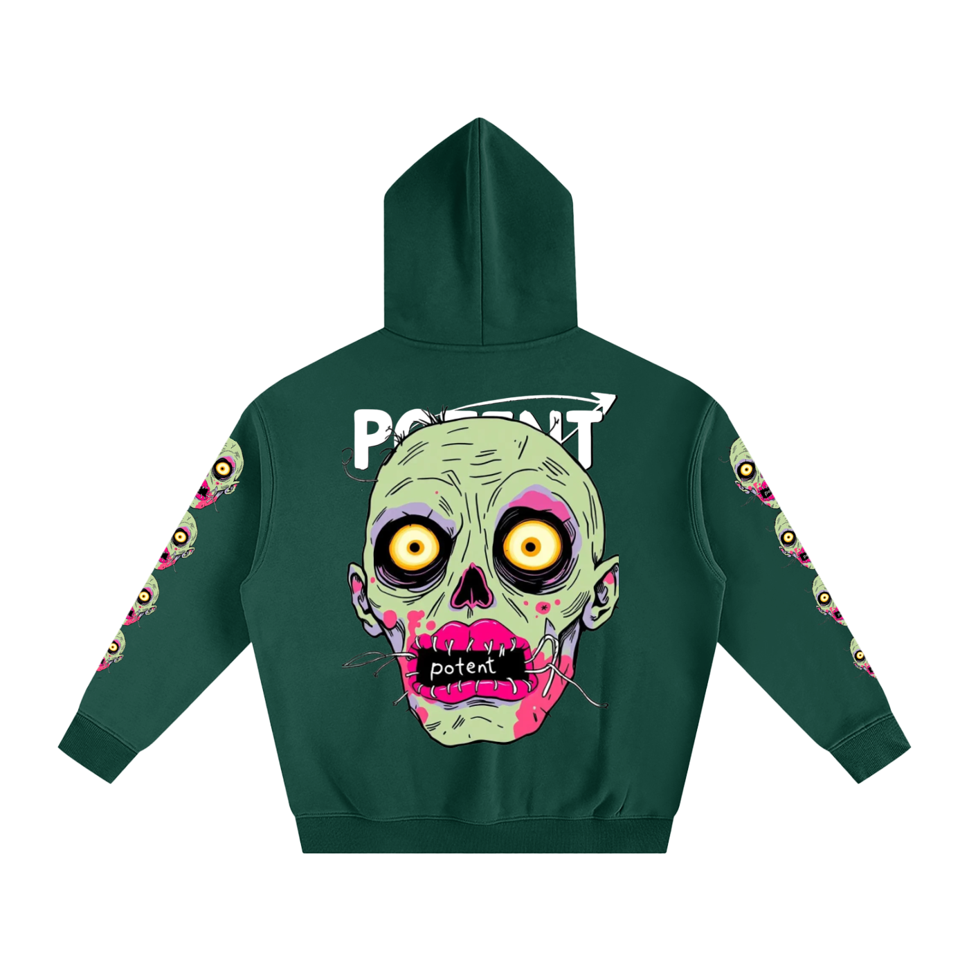 Oversize Fleeced Hoodie 350 GSM