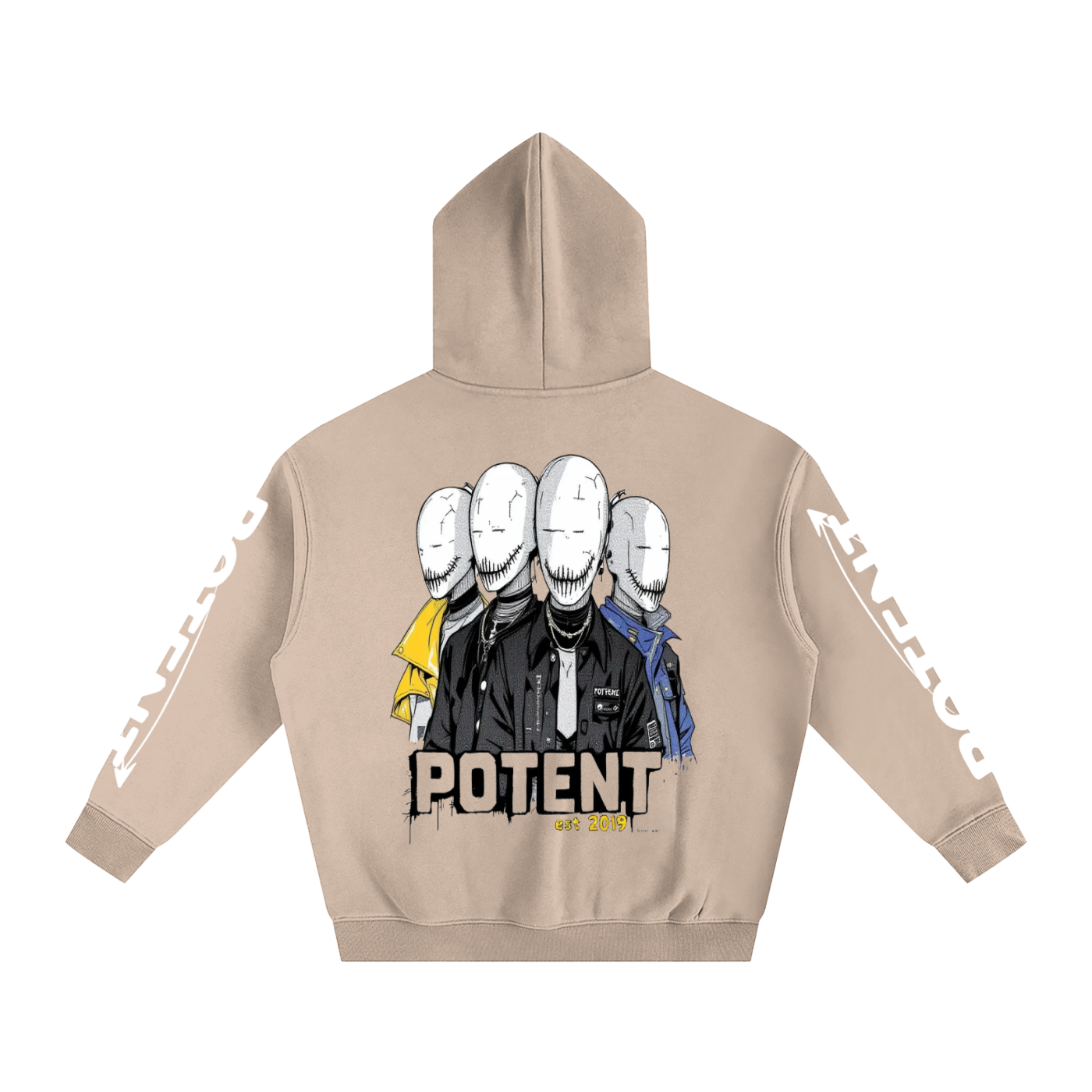 Oversize Fleeced Hoodie 350 GSM