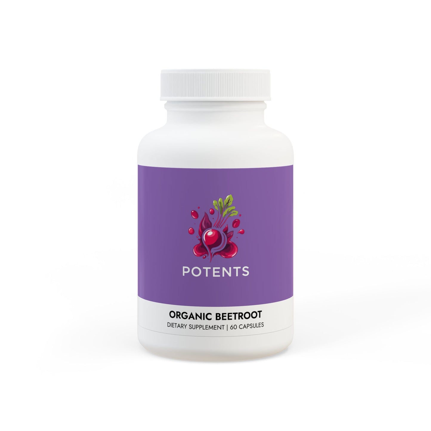 POTENTS Beetroot Supplement (60 Capsules)