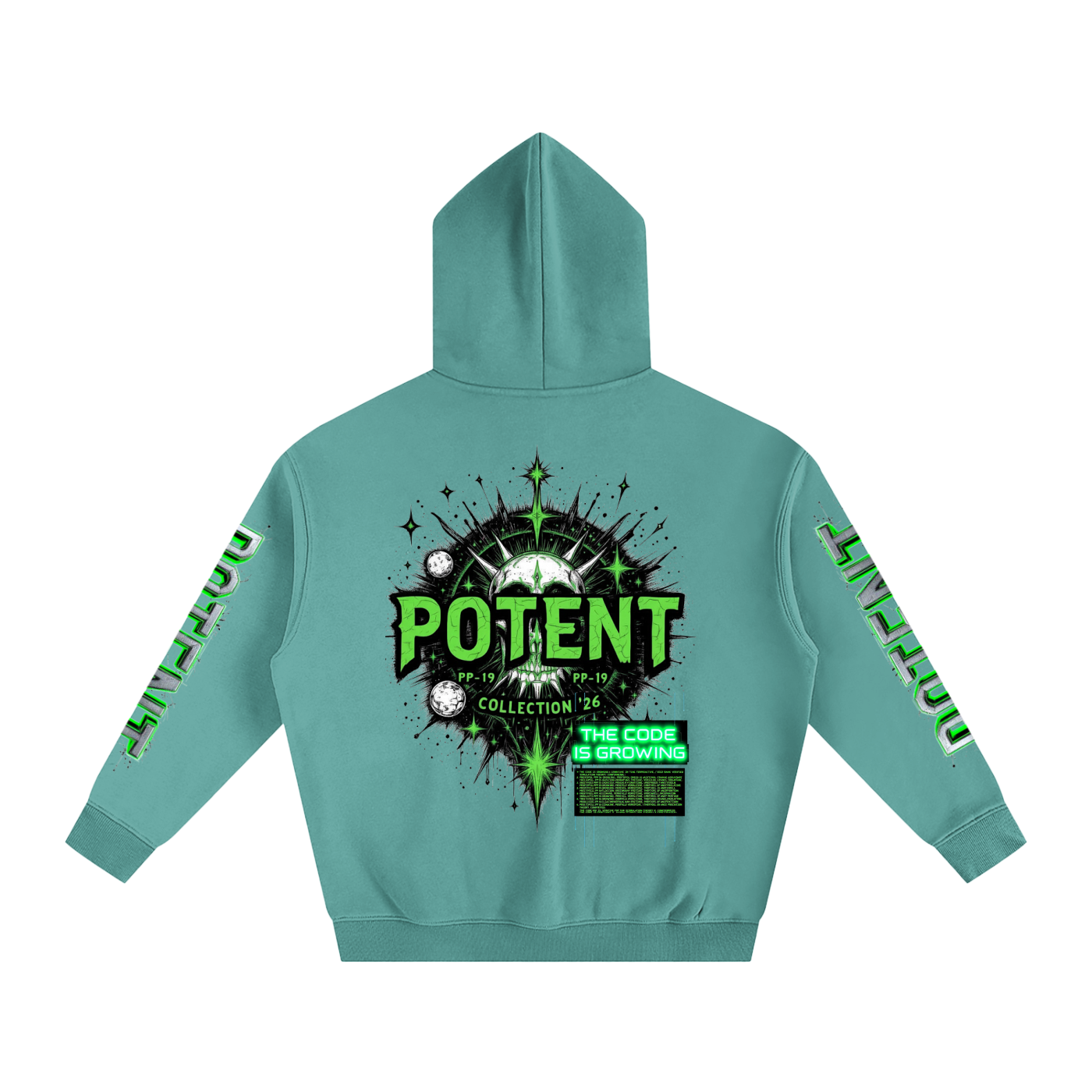 Oversize Fleeced Hoodie 350 GSM