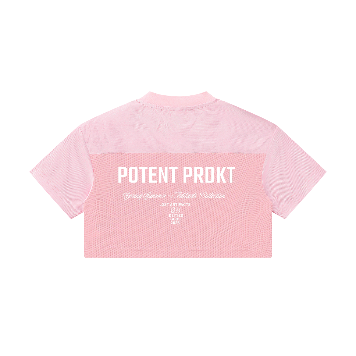 Women’s Cropped Paneled V-Neck Jersey