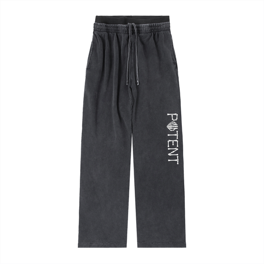 Vintage Washed Waist Pants