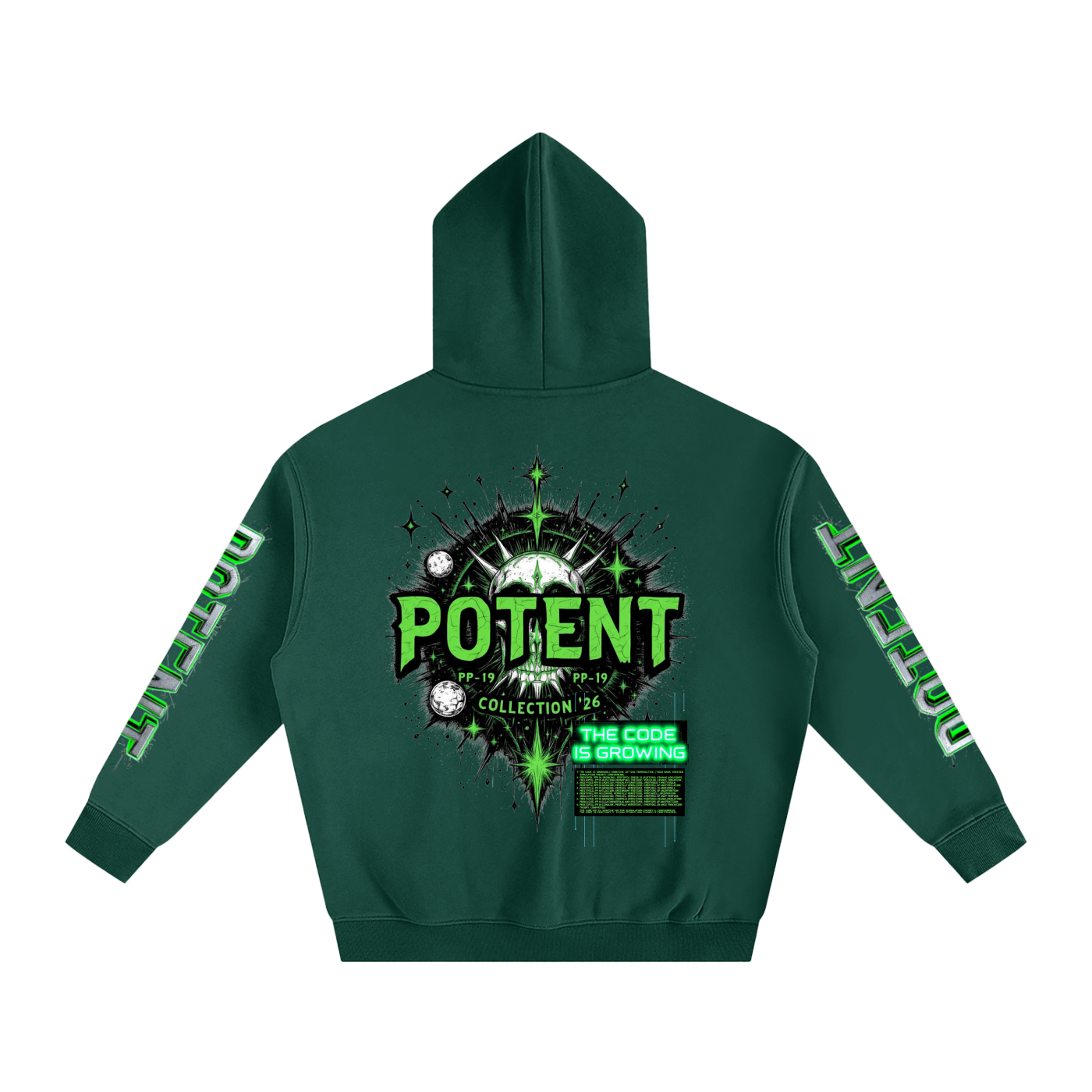 Oversize Fleeced Hoodie 350 GSM