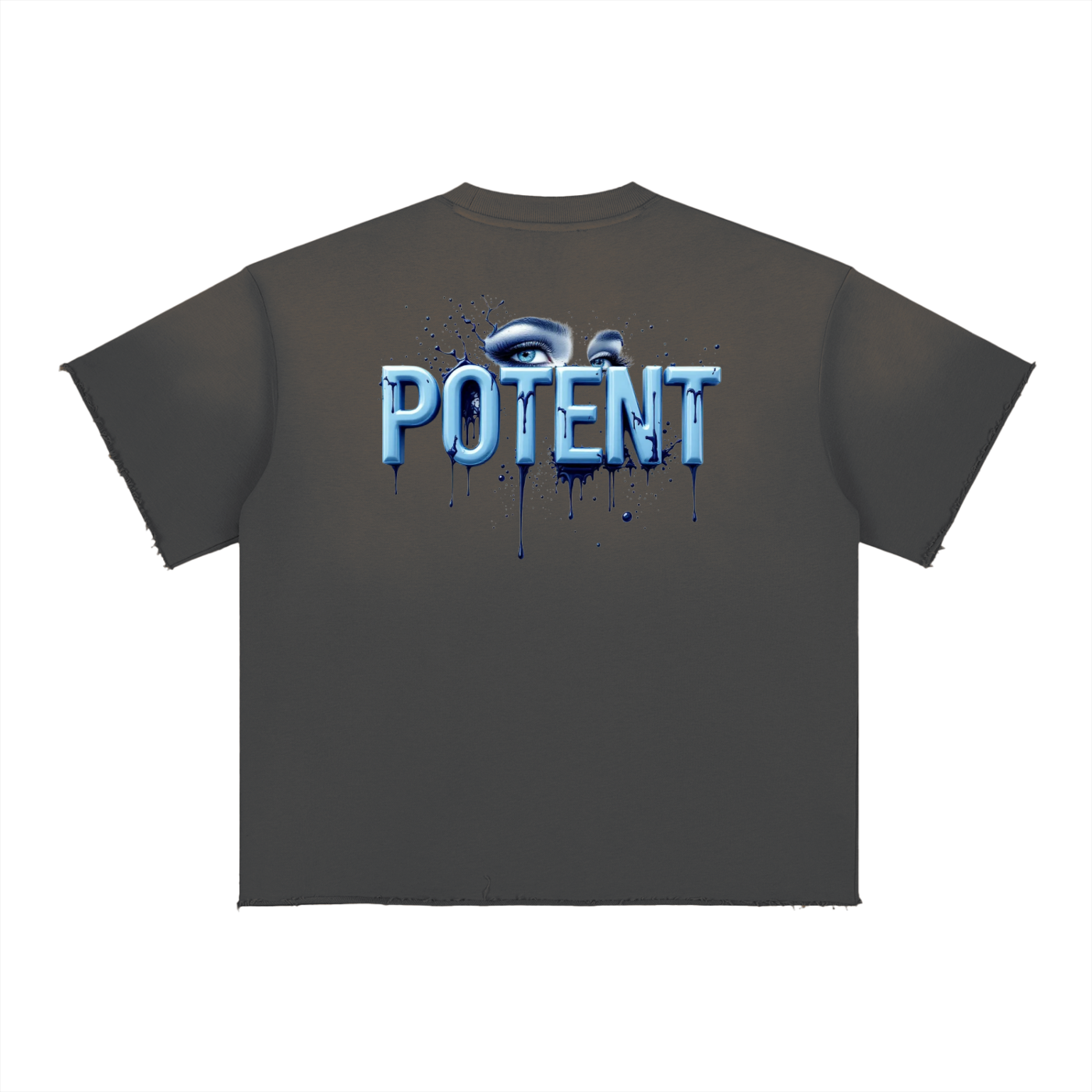 Sun Fade Raw Edge T-Shirt