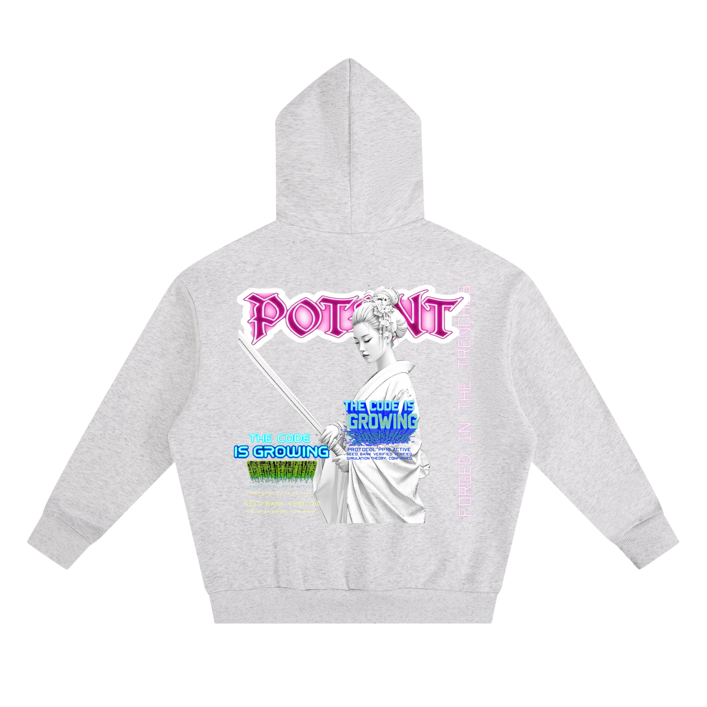 Essential Heavyweight Boxy Fleece Hoodie 500 GSM