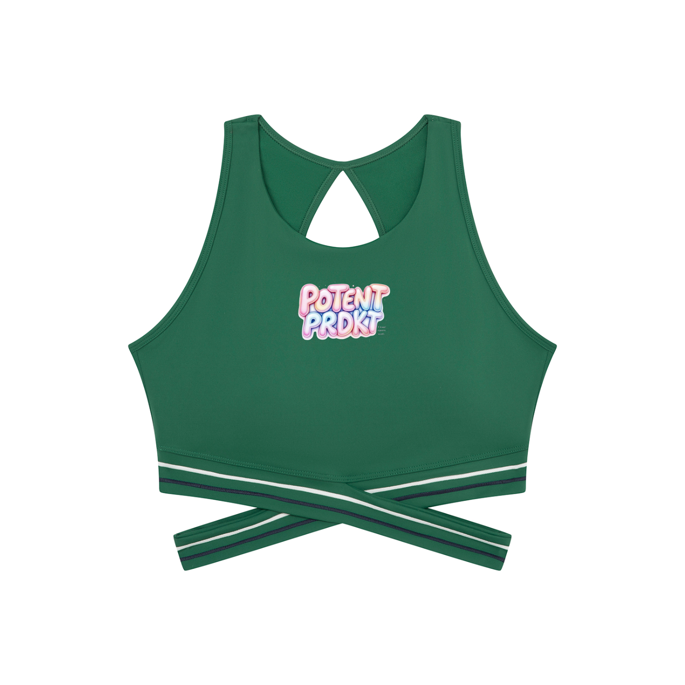 Women’s Criss-Cross Band Sports Bra