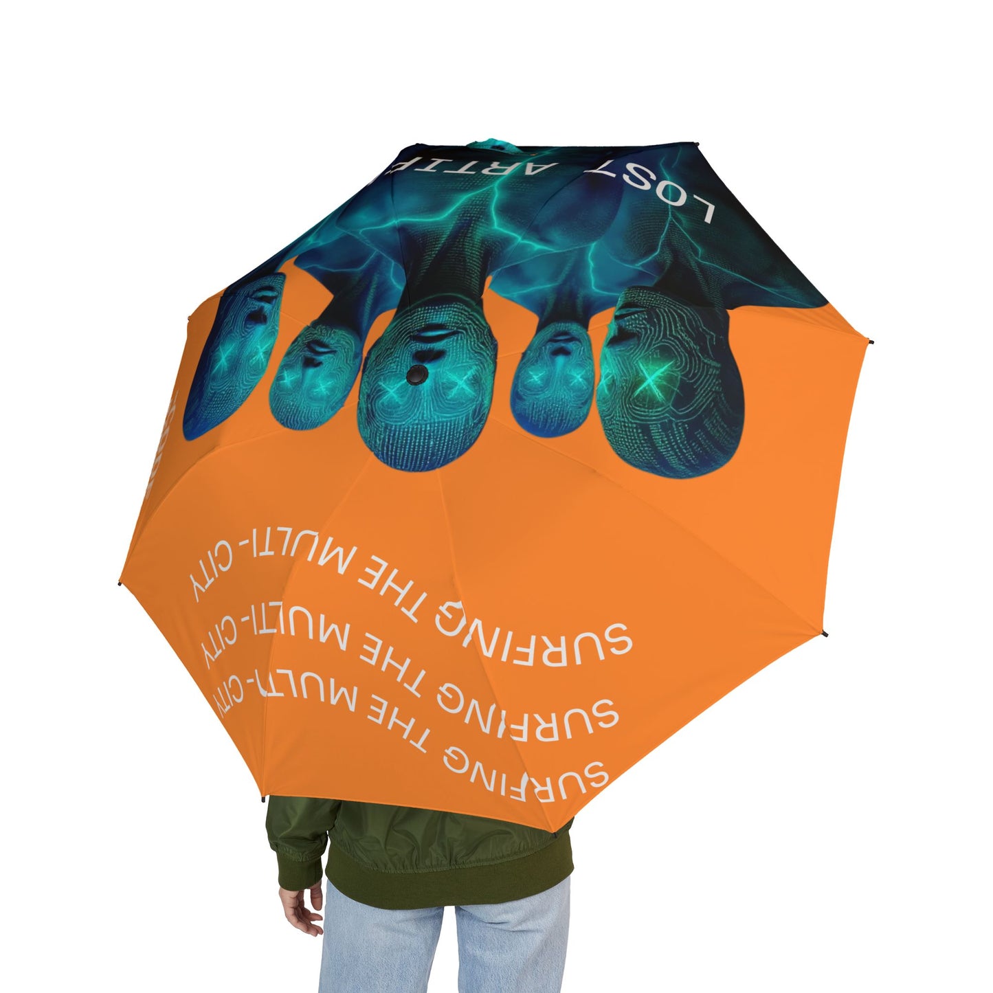 Semi-Automatic Foldable Umbrella