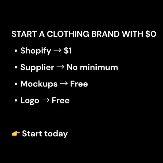 POTENT PLAYBOOK (DELUXE) — Start a Clothing Brand with $0 (No Inventory • No Minimums • SECRET Suppliers used by LUXURY DESINGERS)