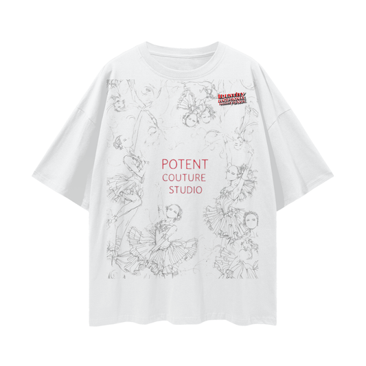 Streetwear Loose Drop Shoulder T-Shirt