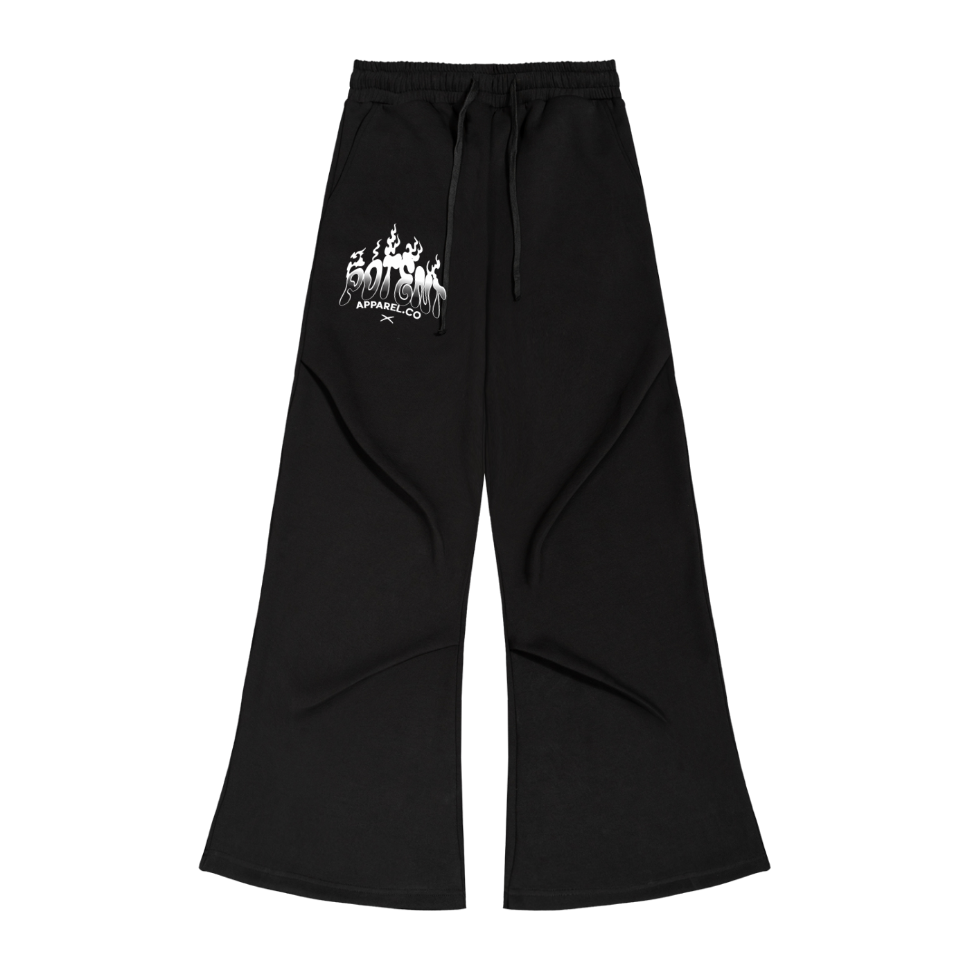 Wide Leg Drawstring Sweatpants