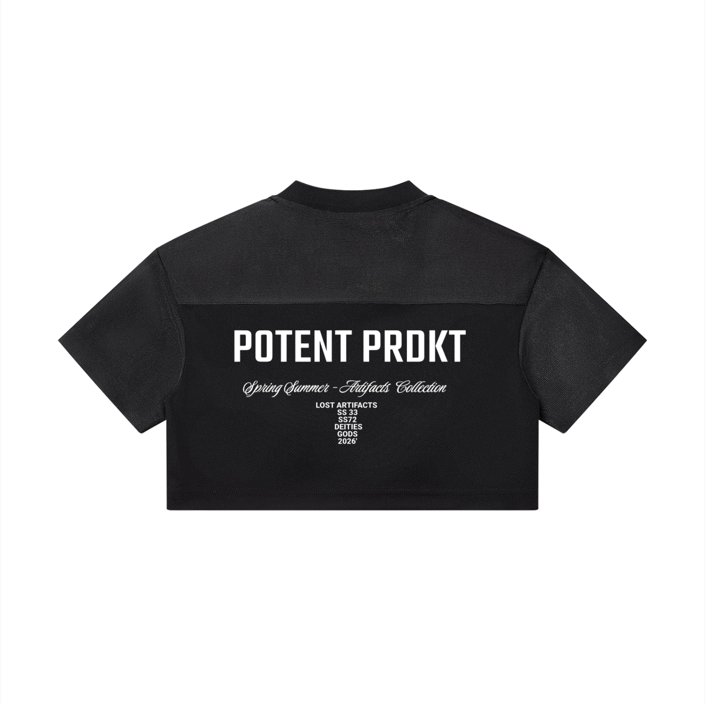 Women’s Cropped Paneled V-Neck Jersey