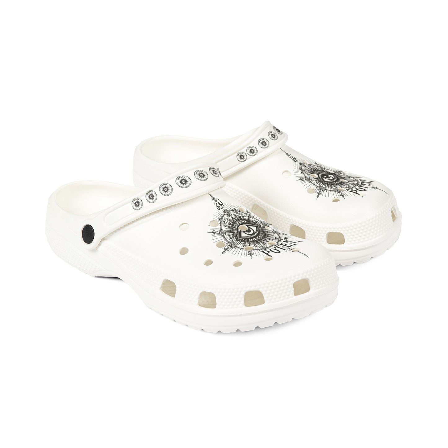 POTENT Clogs — POTENT FOAM SHOES CELESTIAL REALM PRINT