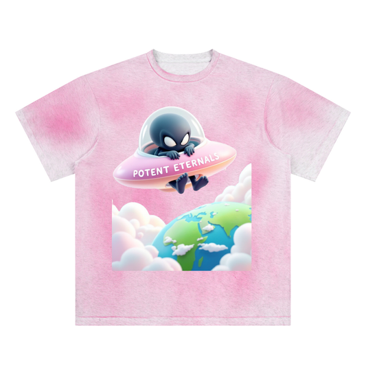 Sun Fade Hand-Painted T-Shirt