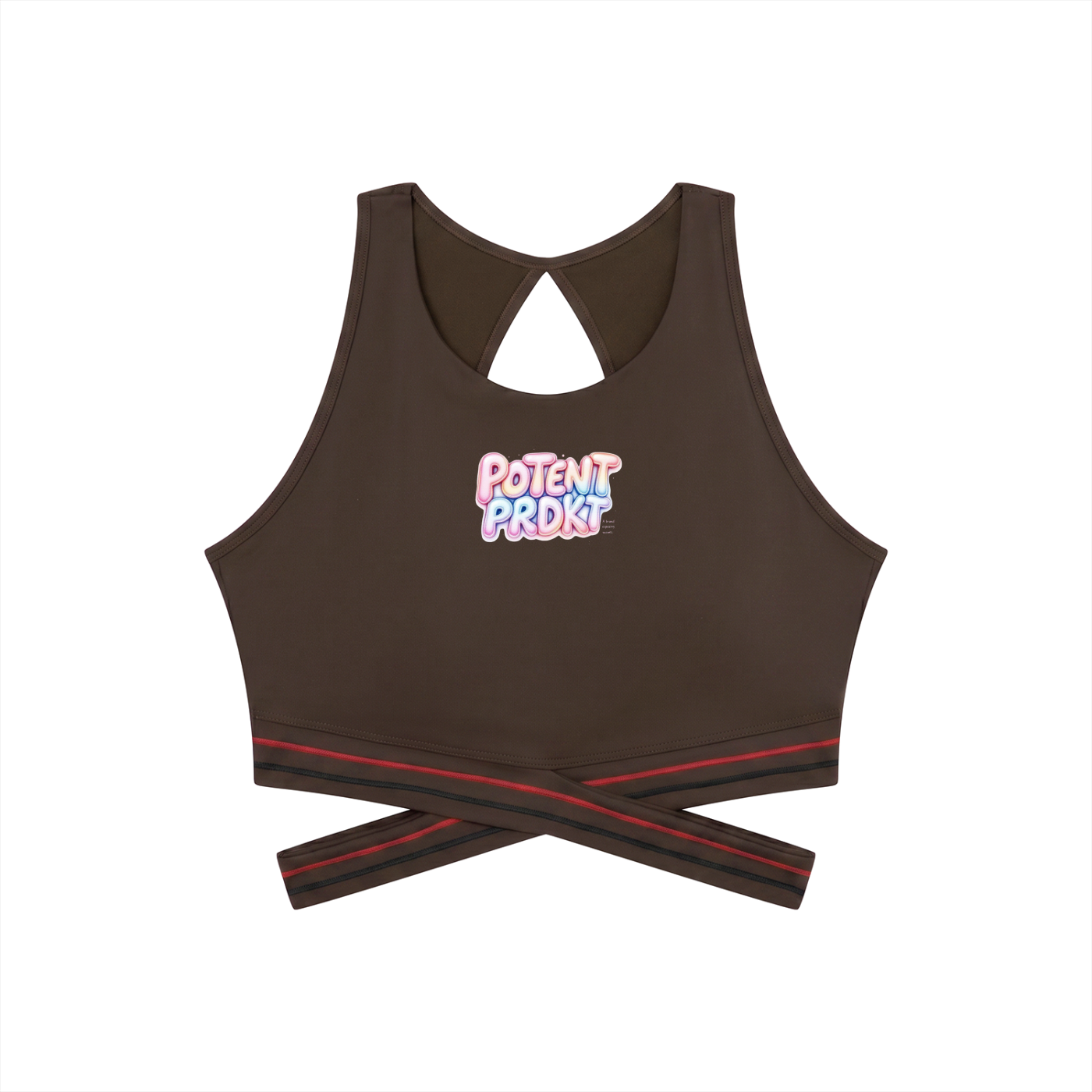 Women’s Criss-Cross Band Sports Bra