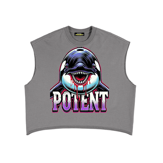 French Terry Boxy Tank Top