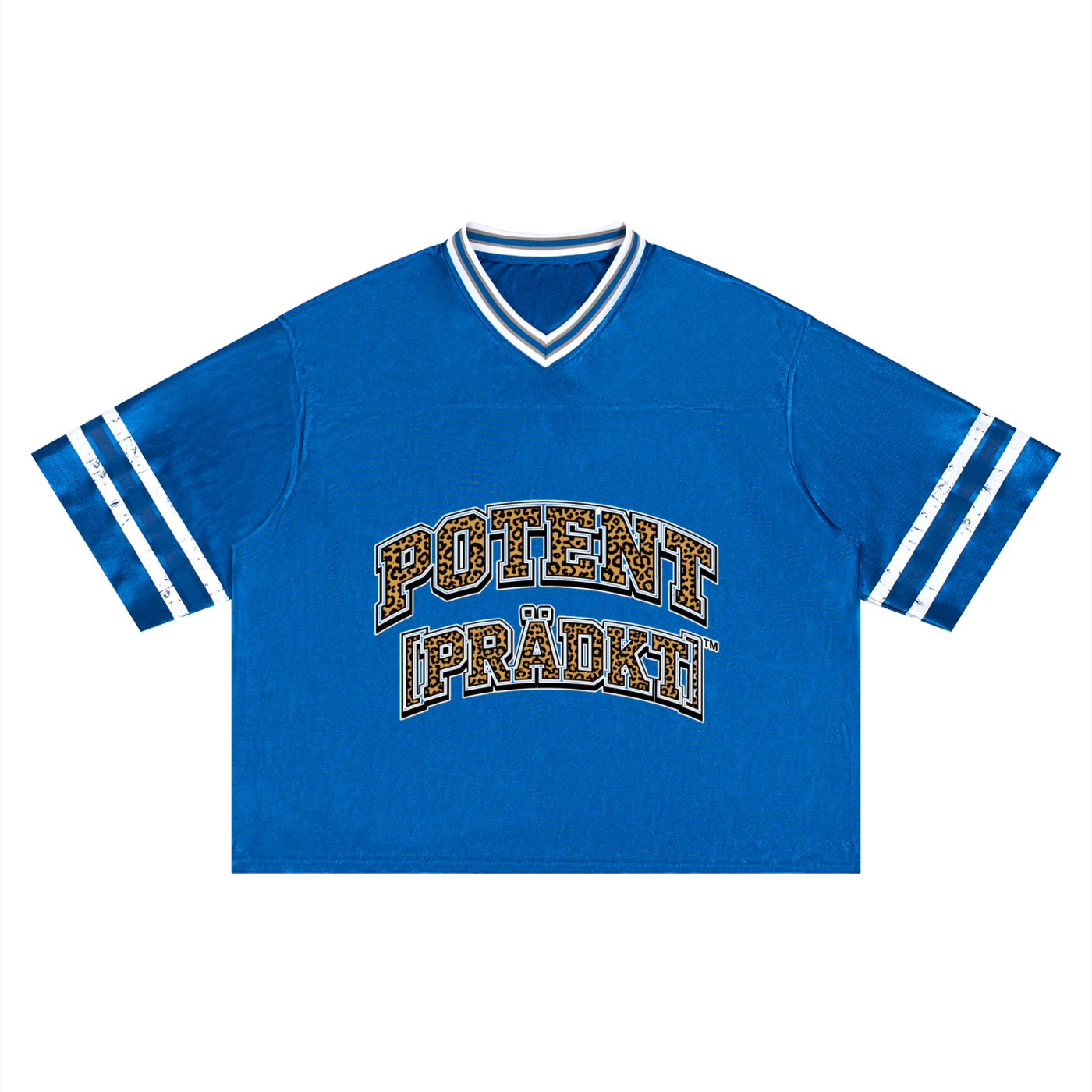 Unisex Boxy Striped Soccer Jersey
