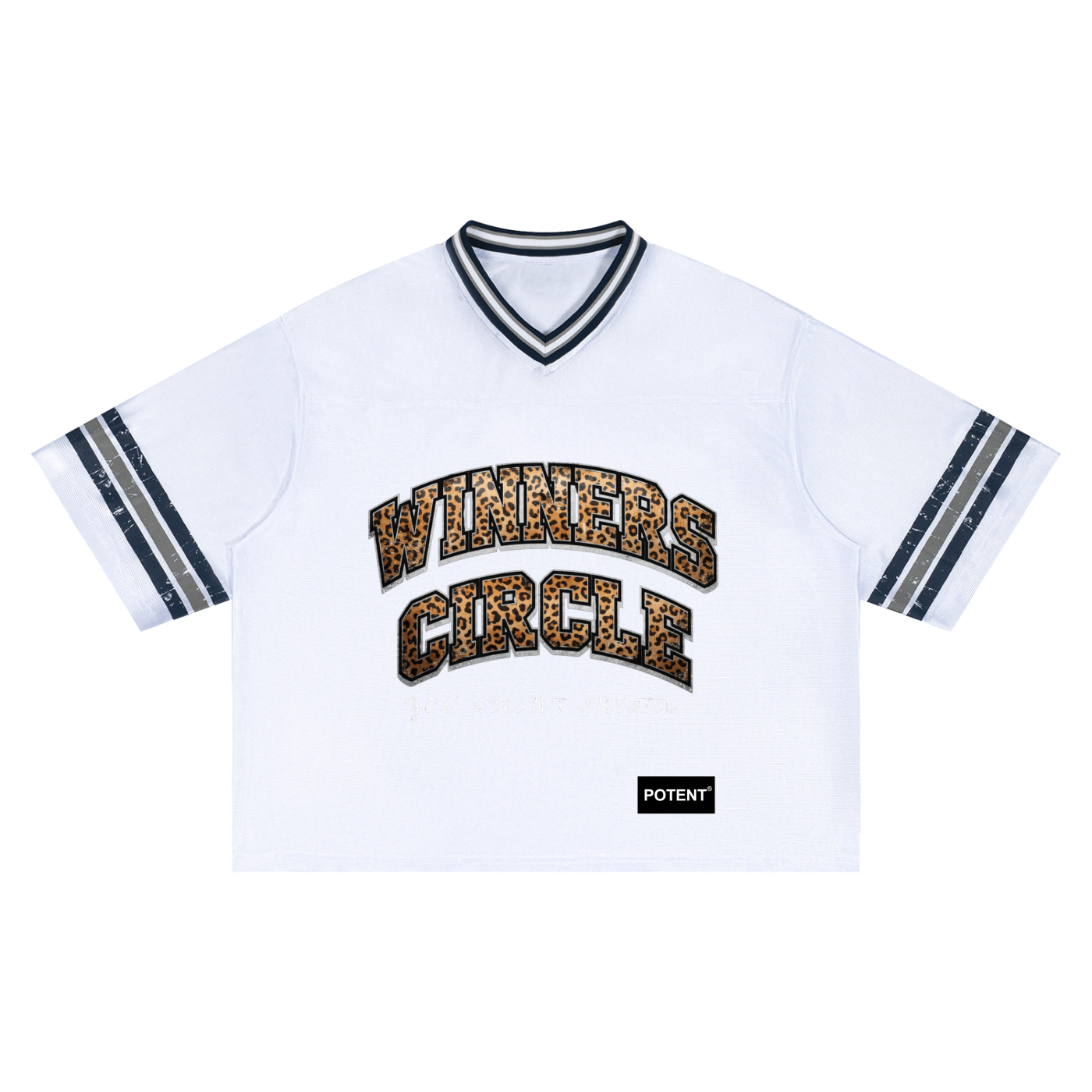 Unisex Boxy Striped Soccer Jersey