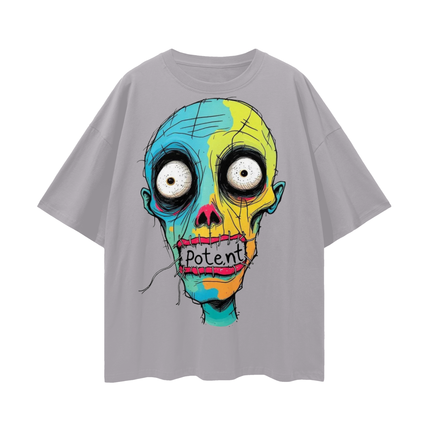 Streetwear Loose Drop Shoulder T-Shirt