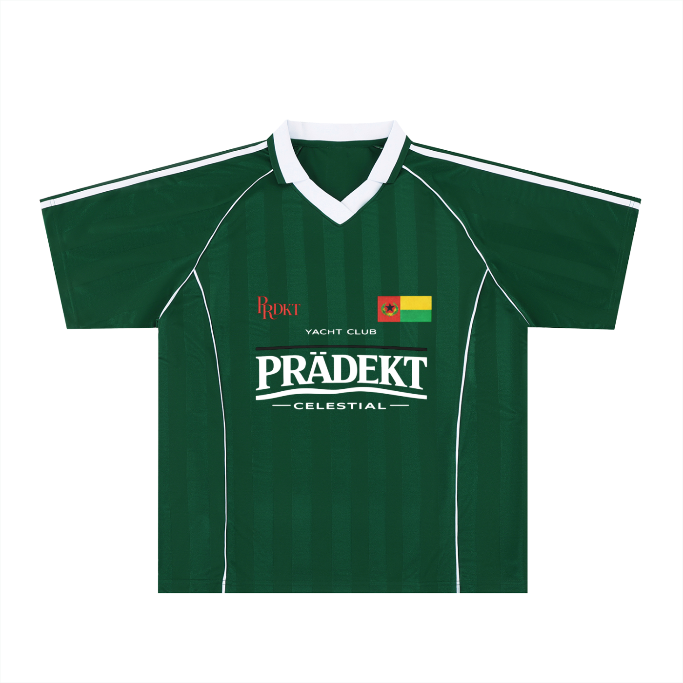 Shadow Stripe Collared Soccer Jersey