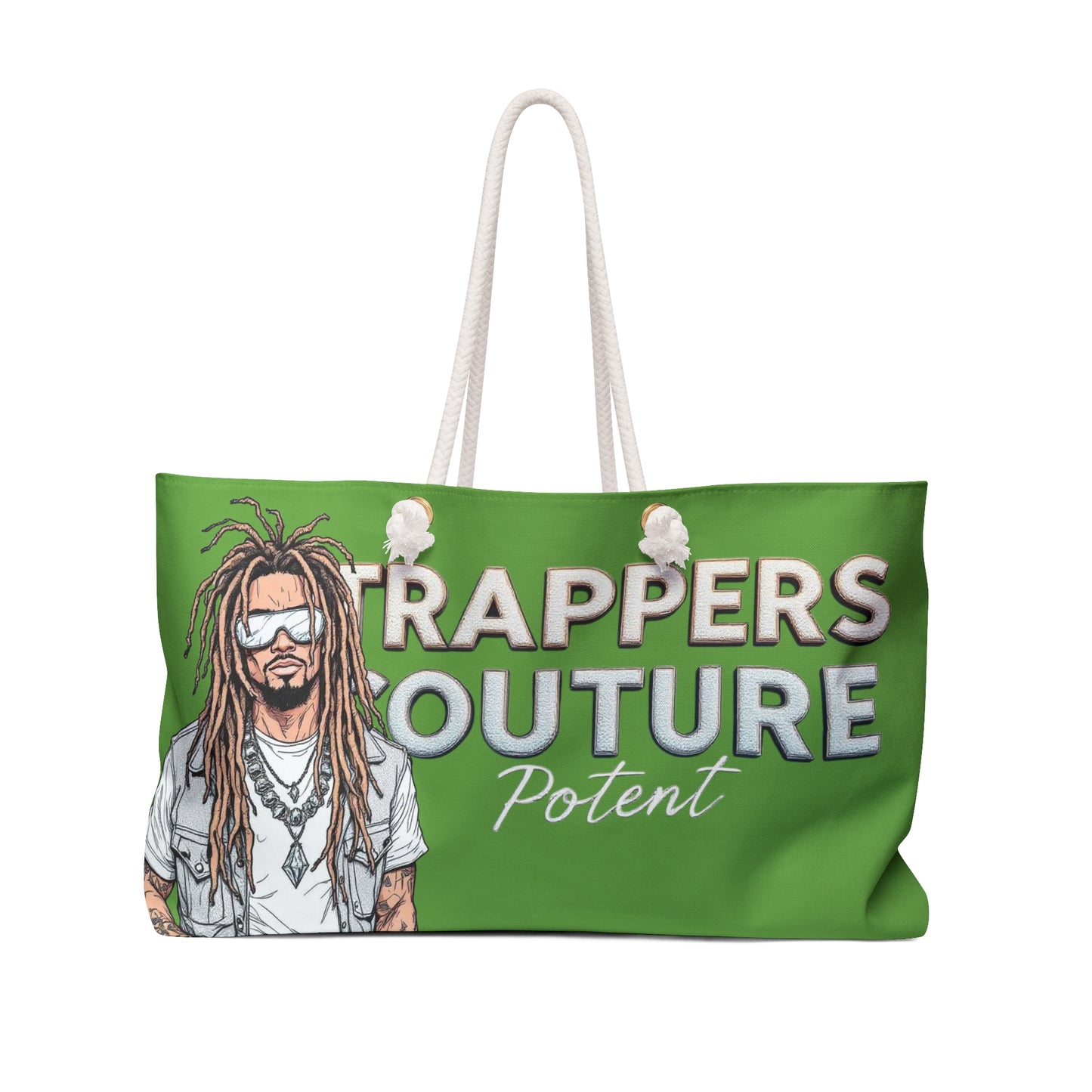 POTENT Unisex tote bag Trappers Couture Weekender Bag