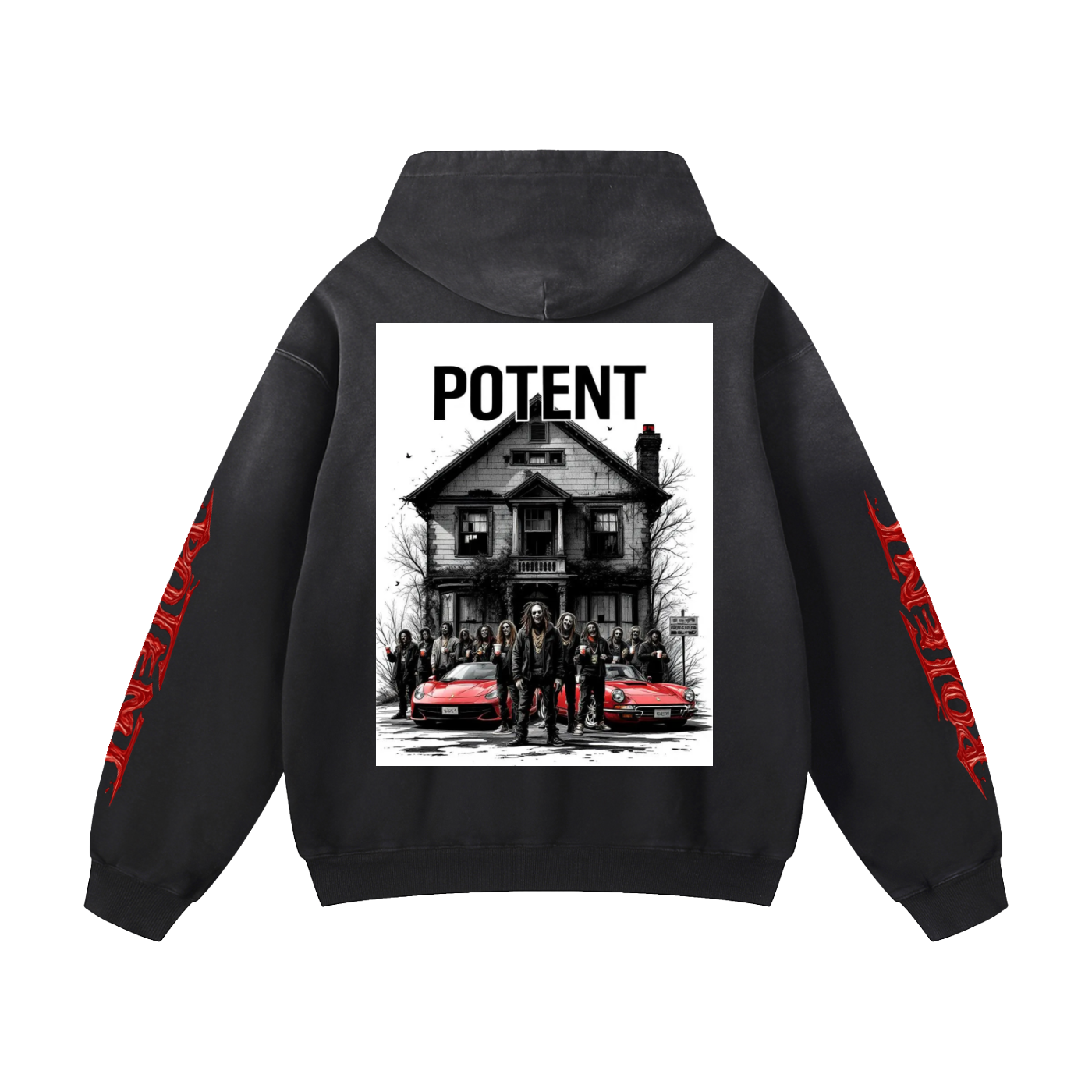 Heavyweight Sunfade Oversized Hoodie 400 GSM