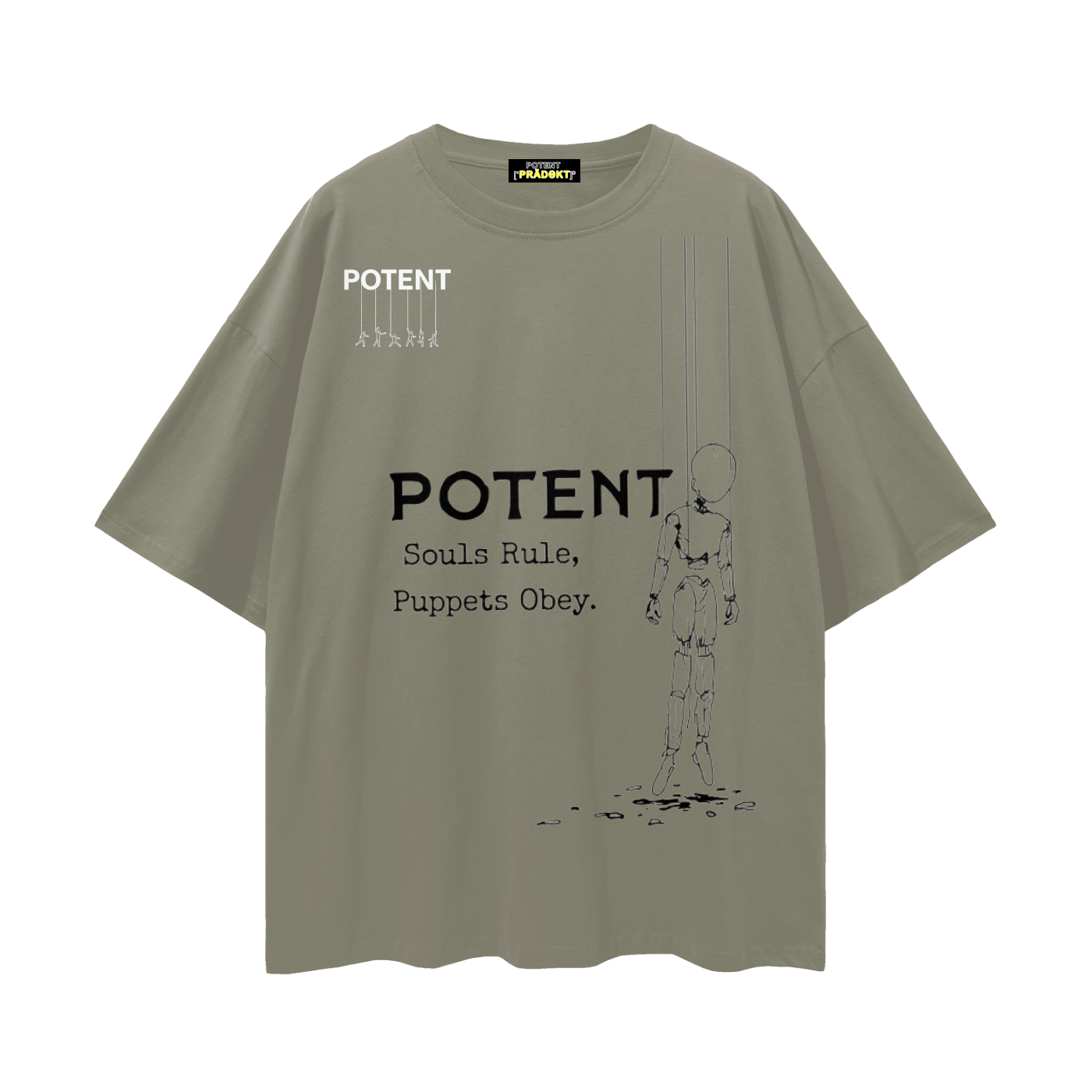 Streetwear Loose Drop Shoulder T-Shirt