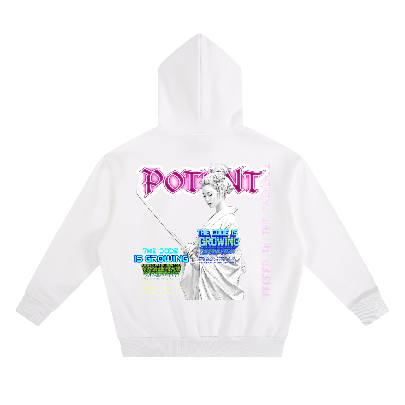 Essential Heavyweight Boxy Fleece Hoodie 500 GSM