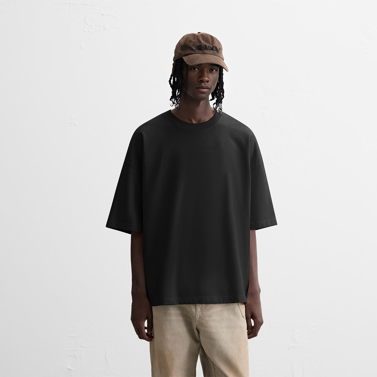 Unisex Heavyweight Oversized Short-Sleeve T-Shirt (255GSM)