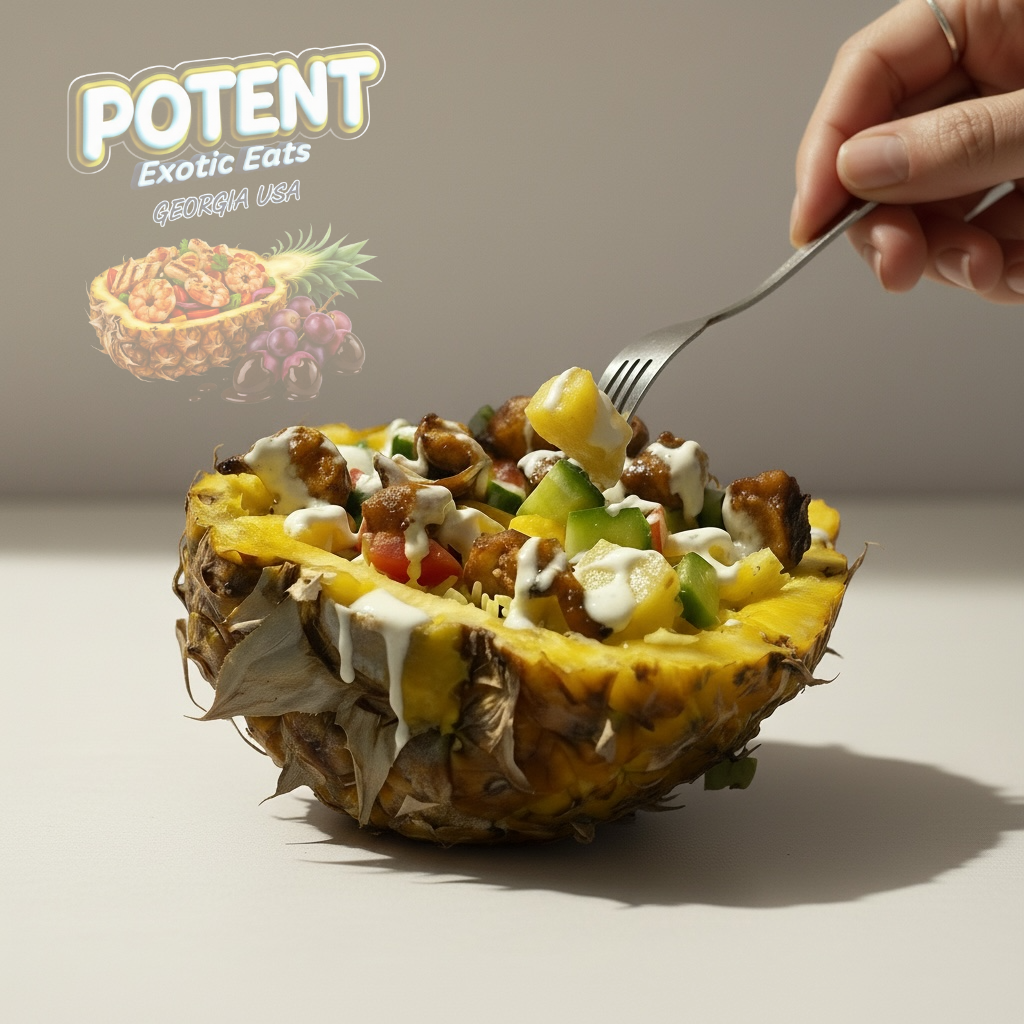 POTENTS' Pineapple Tokyo Ember Bowl