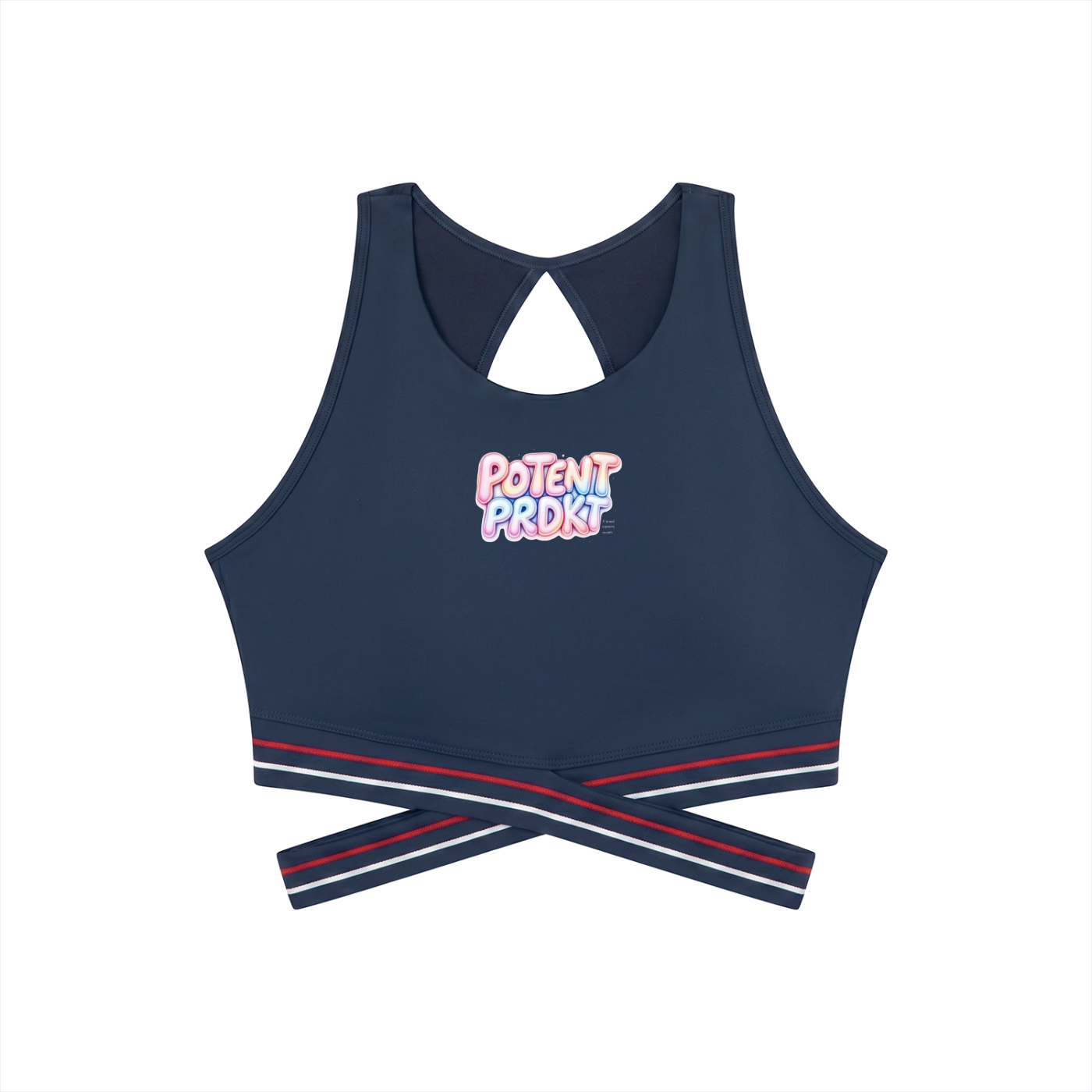 Women’s Criss-Cross Band Sports Bra