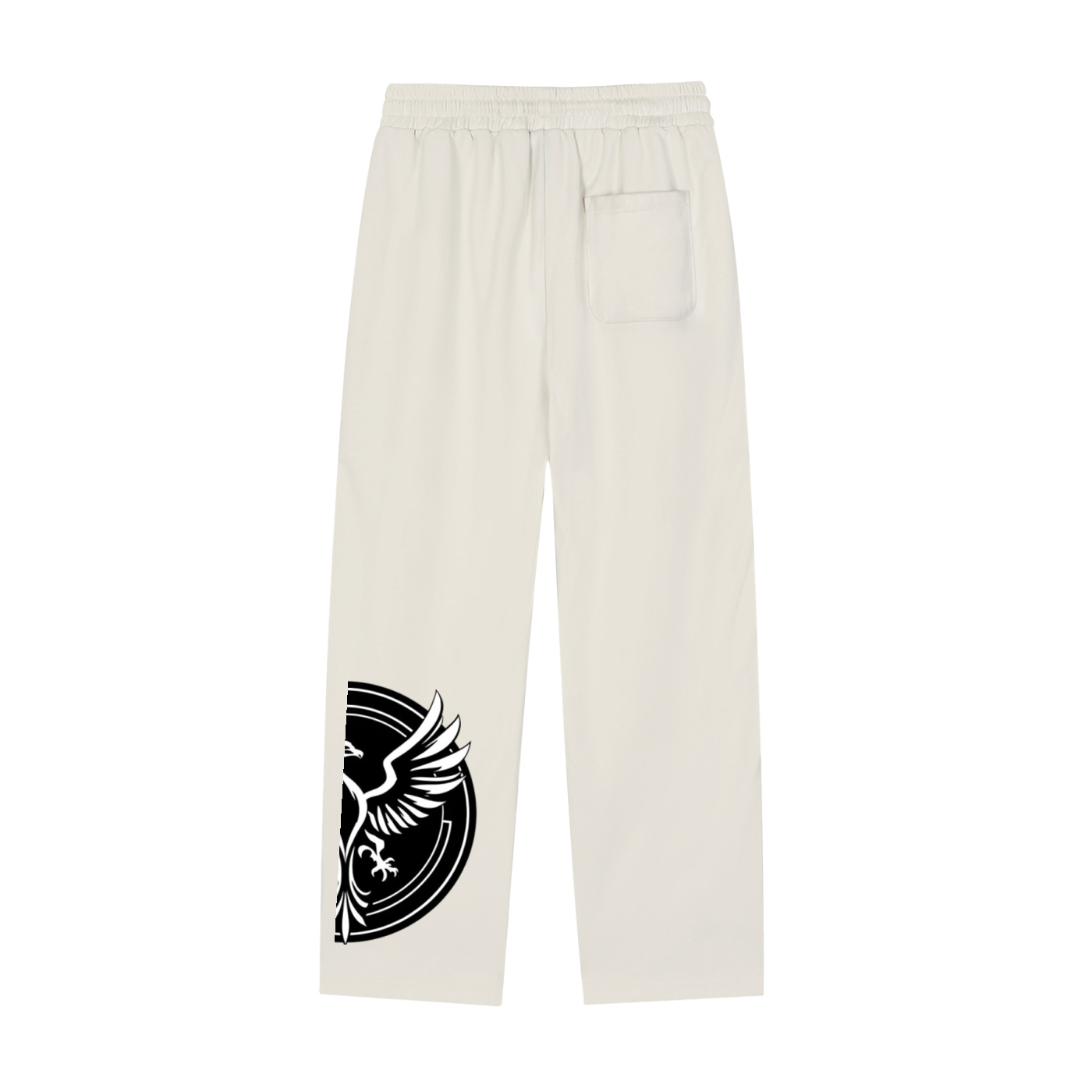 Reflection Striped Straight-Leg Sweatpants