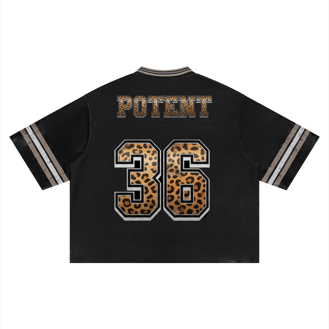Unisex Boxy Striped Soccer Jersey