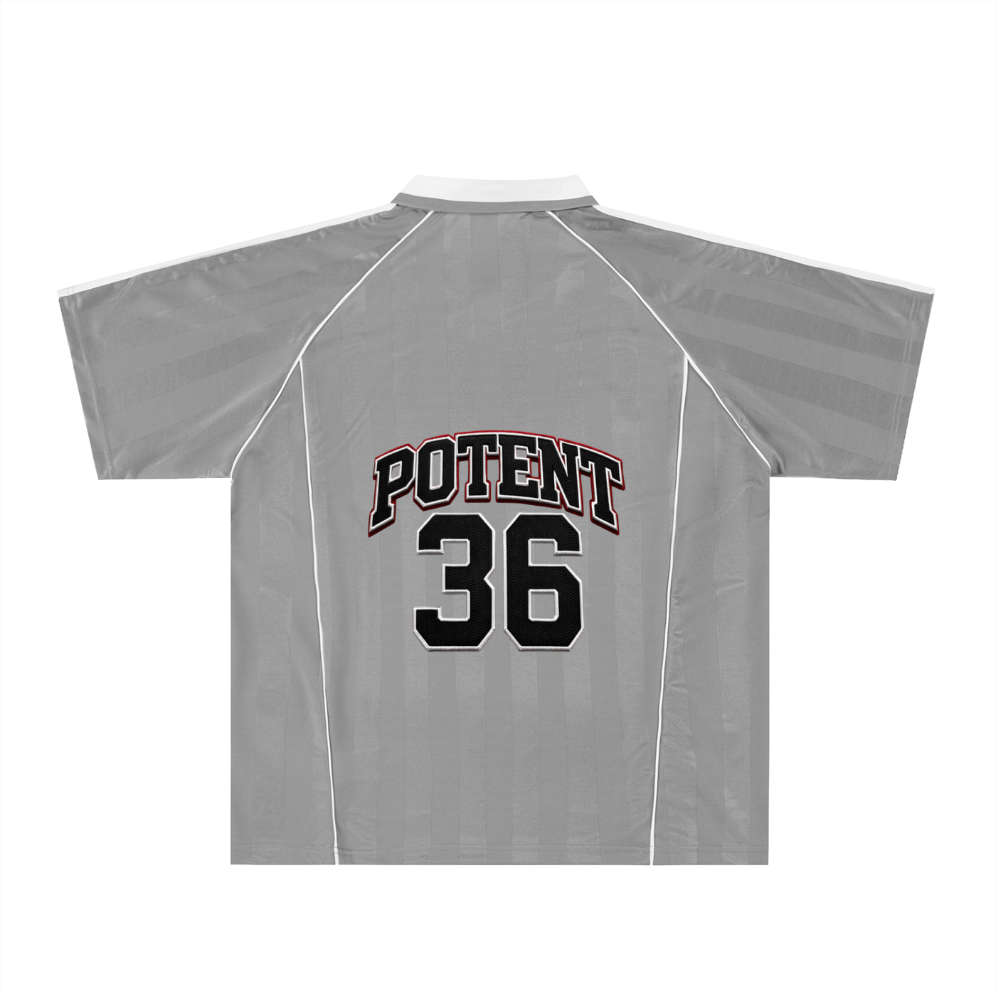 Shadow Stripe Collared Soccer Jersey