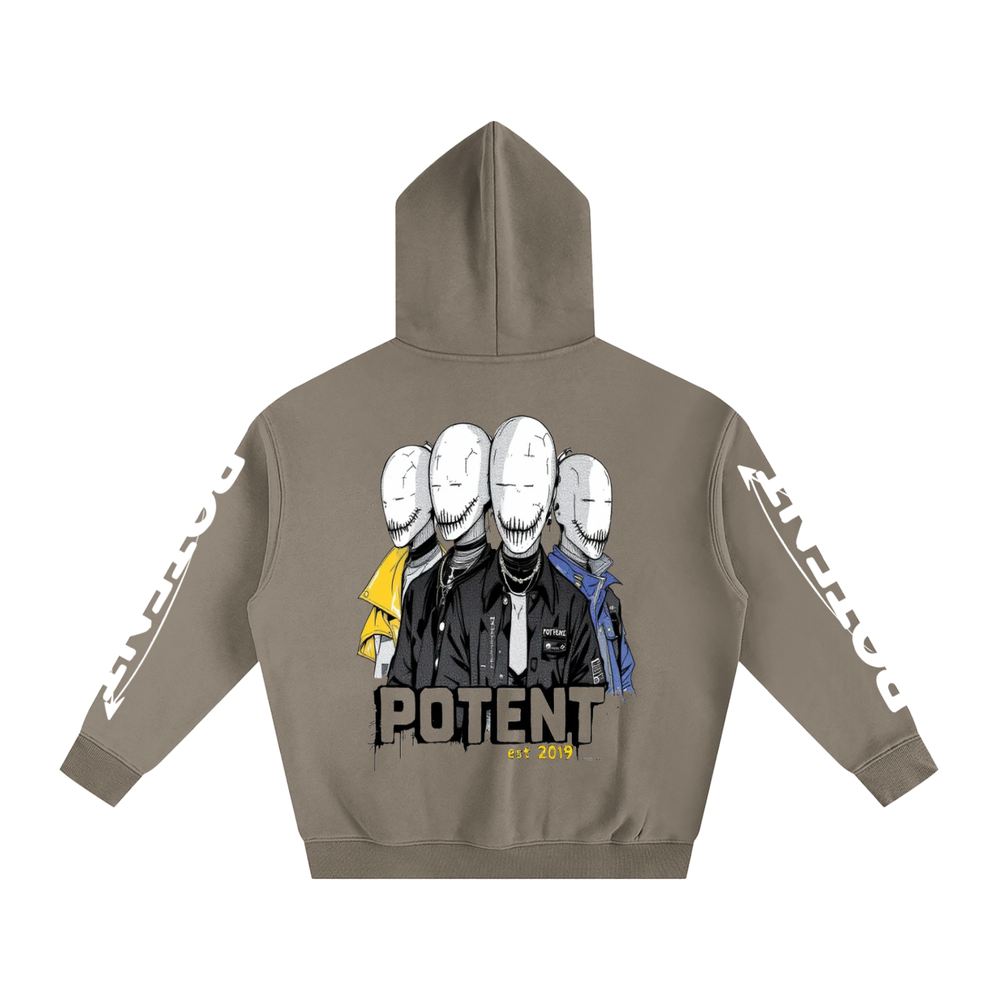 Oversize Fleeced Hoodie 350 GSM