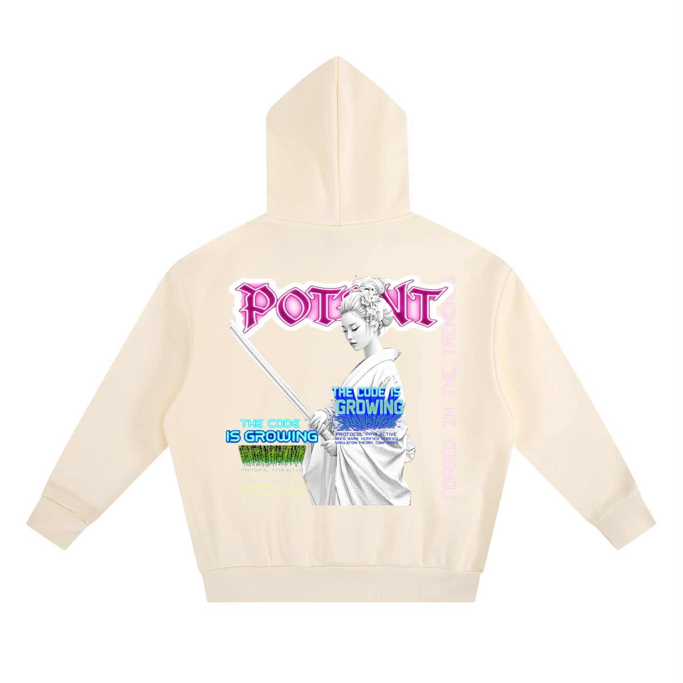 Essential Heavyweight Boxy Fleece Hoodie 500 GSM