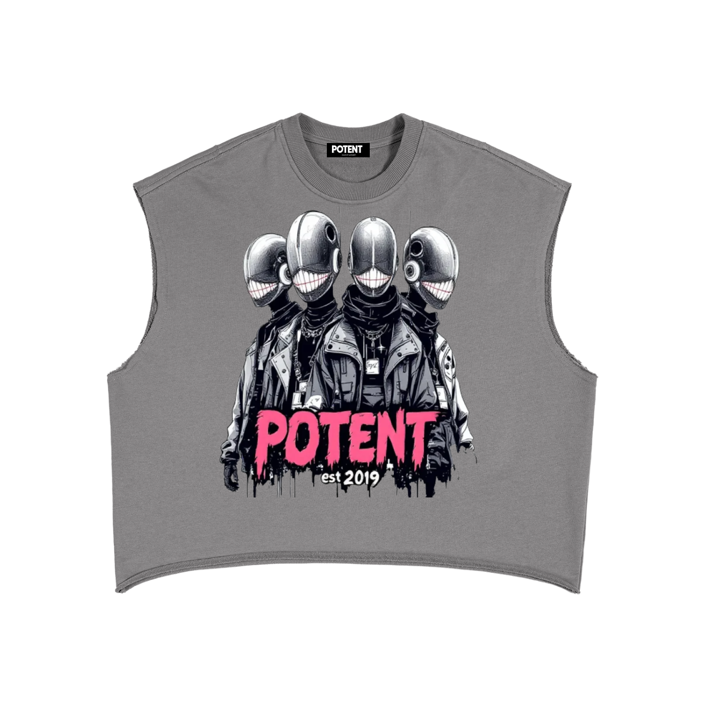 French Terry Boxy Tank Top