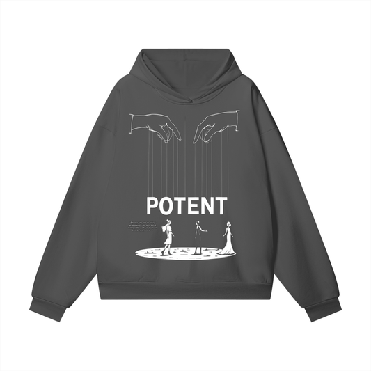 Oversize Heavyweight Hidden Pocket Fleece Hoodie - 460 GSM