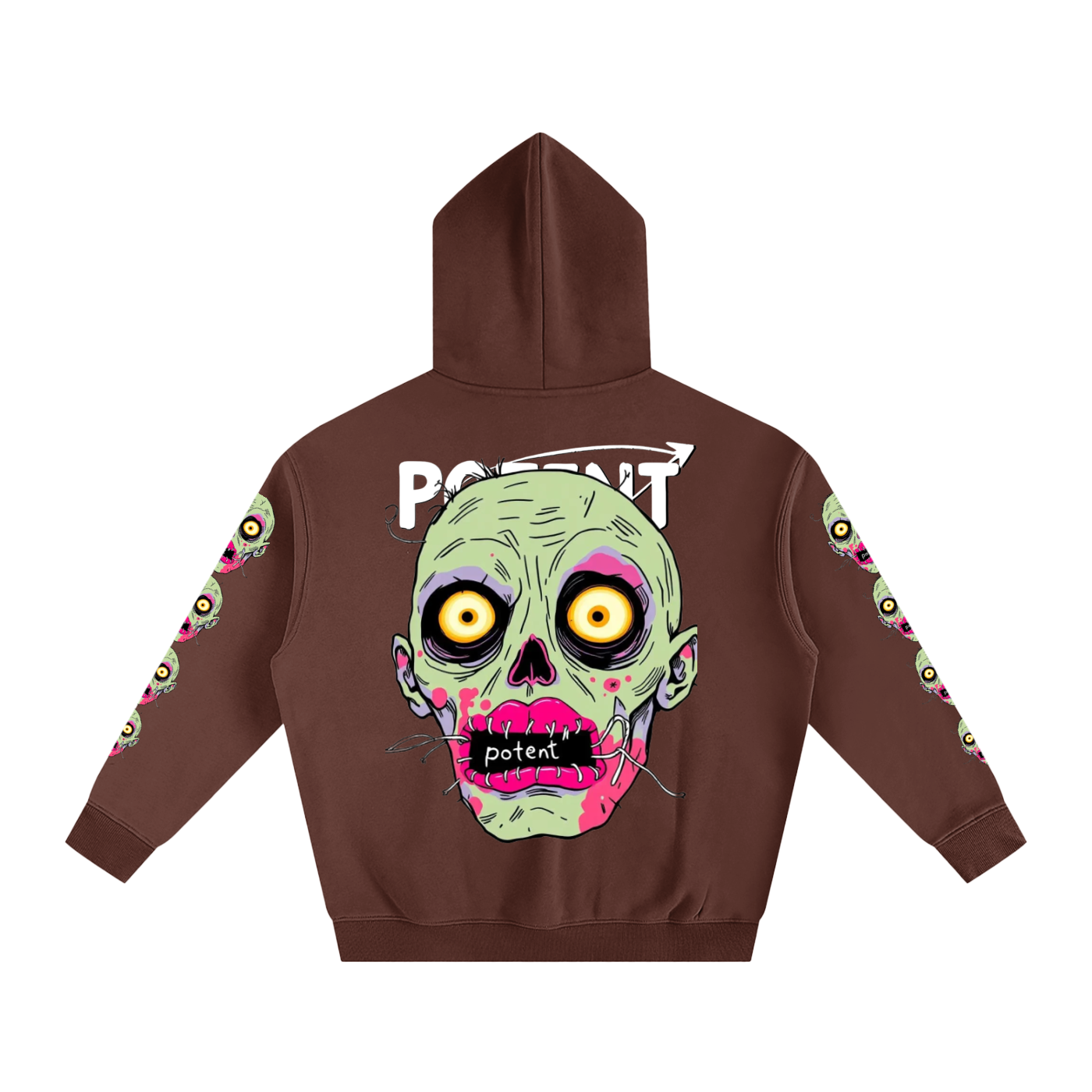 Oversize Fleeced Hoodie 350 GSM